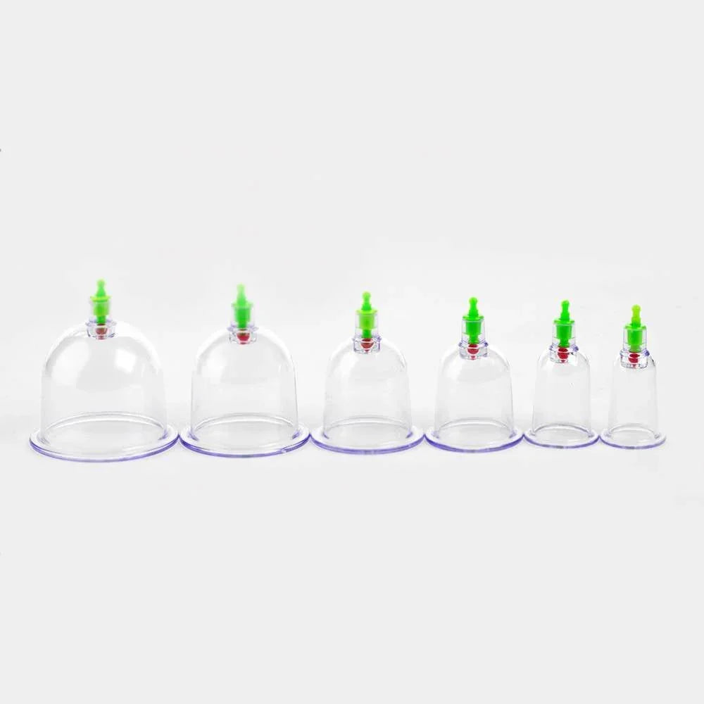 Schröpf Set mit 6 Schröpfgläsern inkl. Vakuumpumpe – Duft von Oriental - Style | oriental - style.de