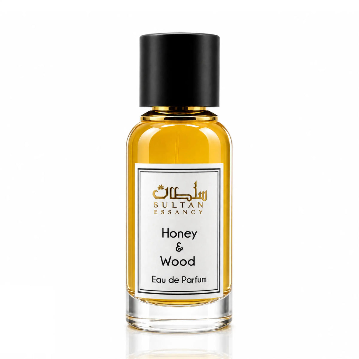 Honey & Wood Sultan Essancy Eau de Parfum im goldenen Glasflakon