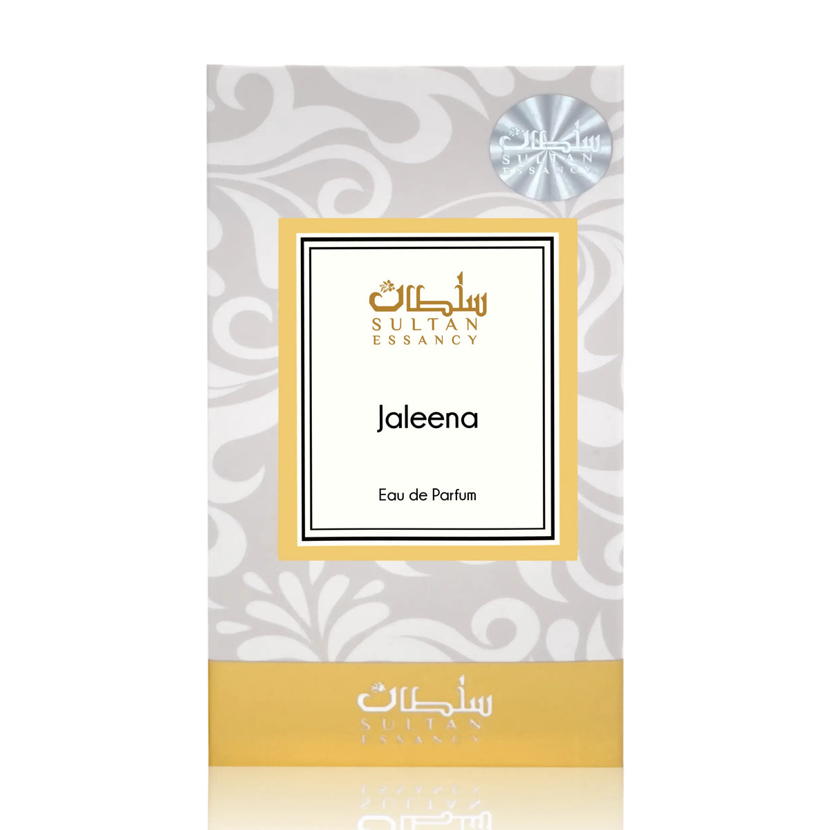 Jaleena von Sultan Essancy Eau de Parfum Verpackung, süß-fruchtiger Kirschduft mit Rosenblüten und roten Fruchtnoten