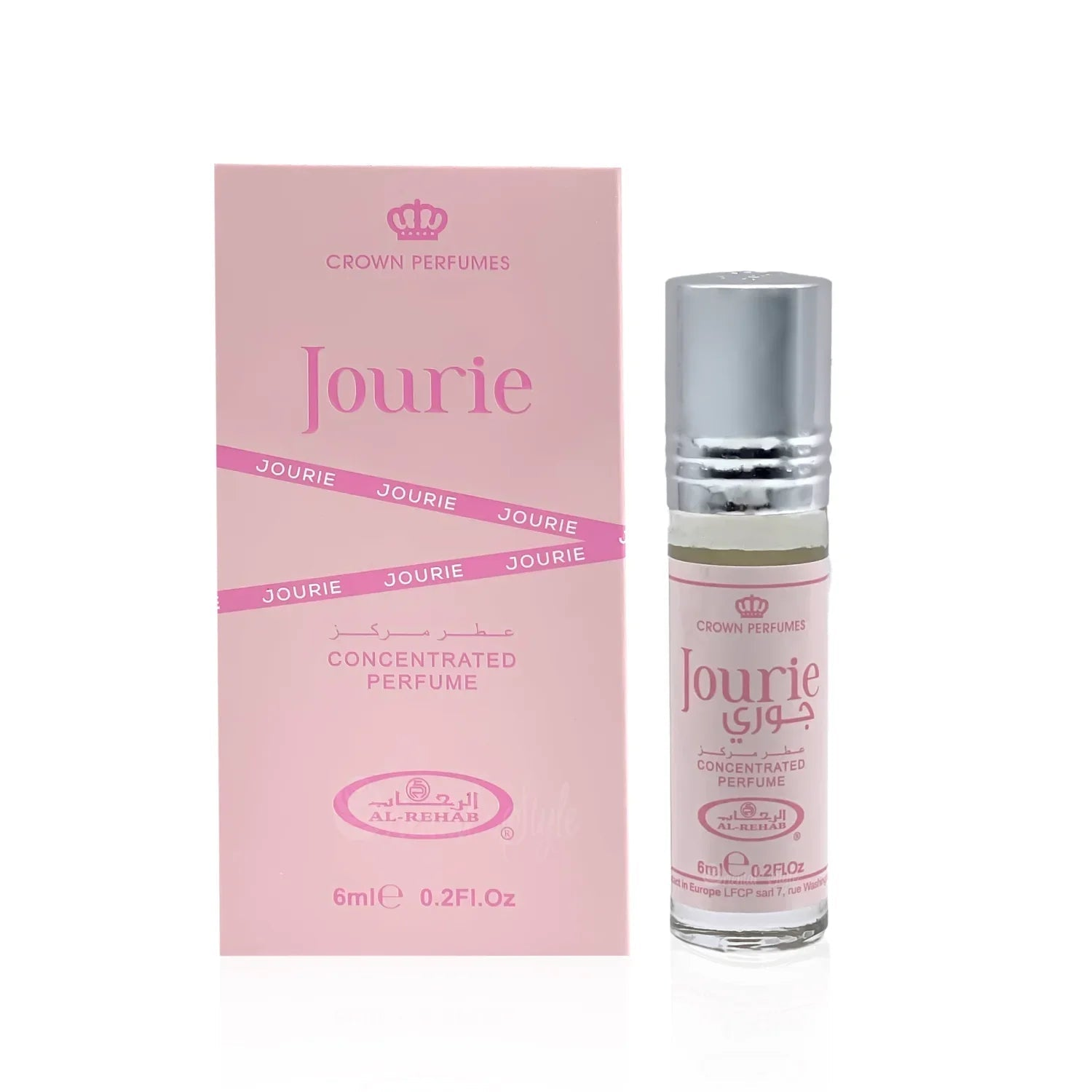 Jourie Parfümöl von Al Rehab mit Rose und Orangenblüte