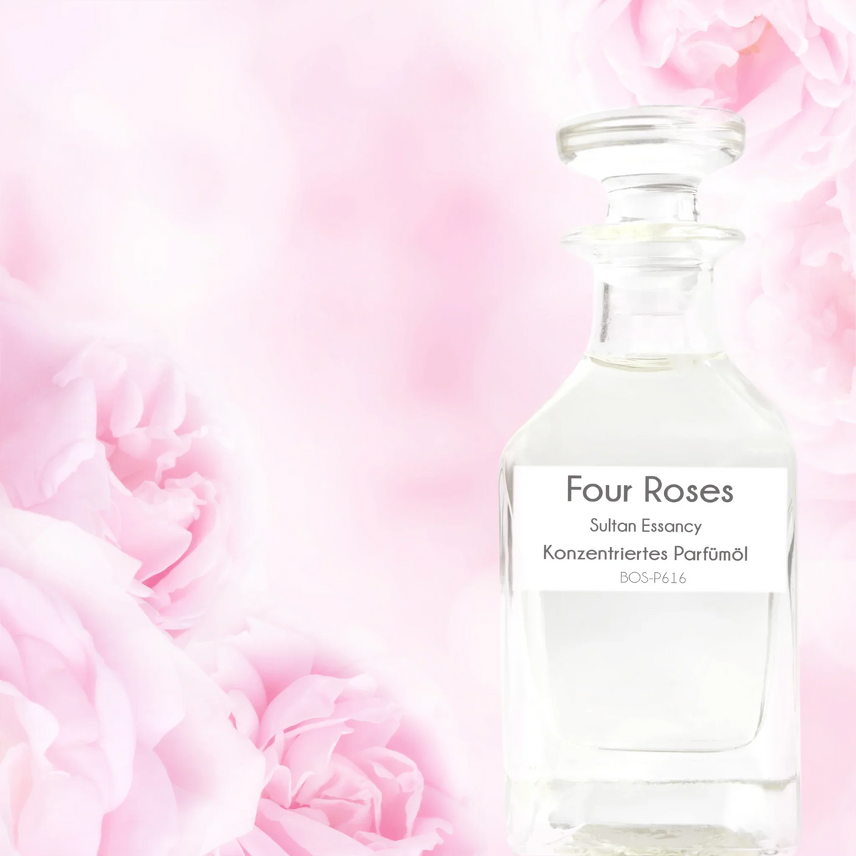 Konzentriertes Parfümöl Four Roses Parfüm ohne Alkohol Sultan Essancy | Oriental-Style