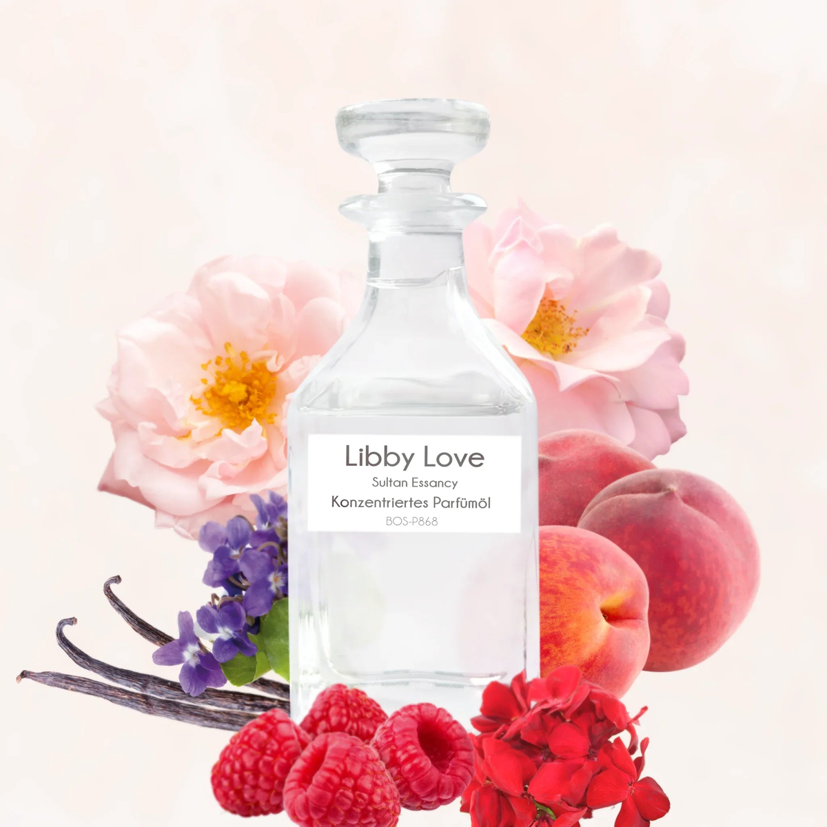Konzentriertes Parfümöl Libby Love - Parfüm ohne Alkohol Sultan Essancy | Oriental-Style