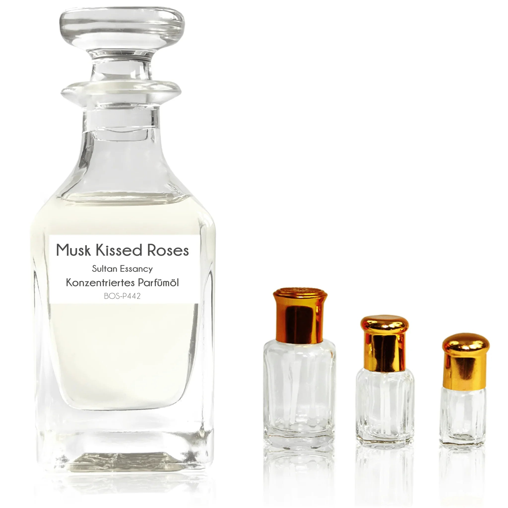 Konzentriertes Parfümöl Musk Kissed Roses Parfüm ohne Alkohol Sultan Essancy | Oriental-Style
