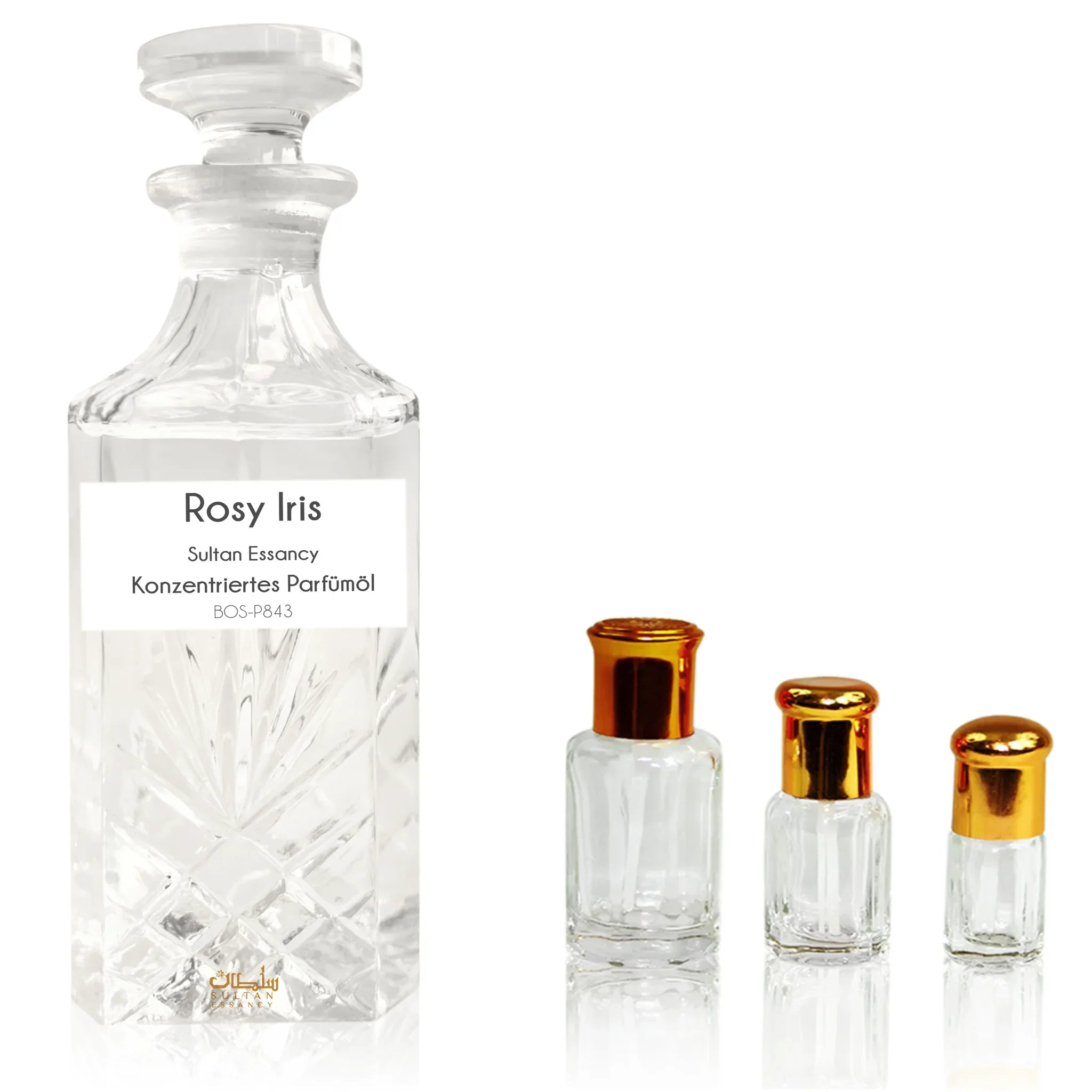 Konzentriertes Parfümöl Rosy Iris - Parfüm ohne Alkohol Sultan Essancy | Oriental-Style
