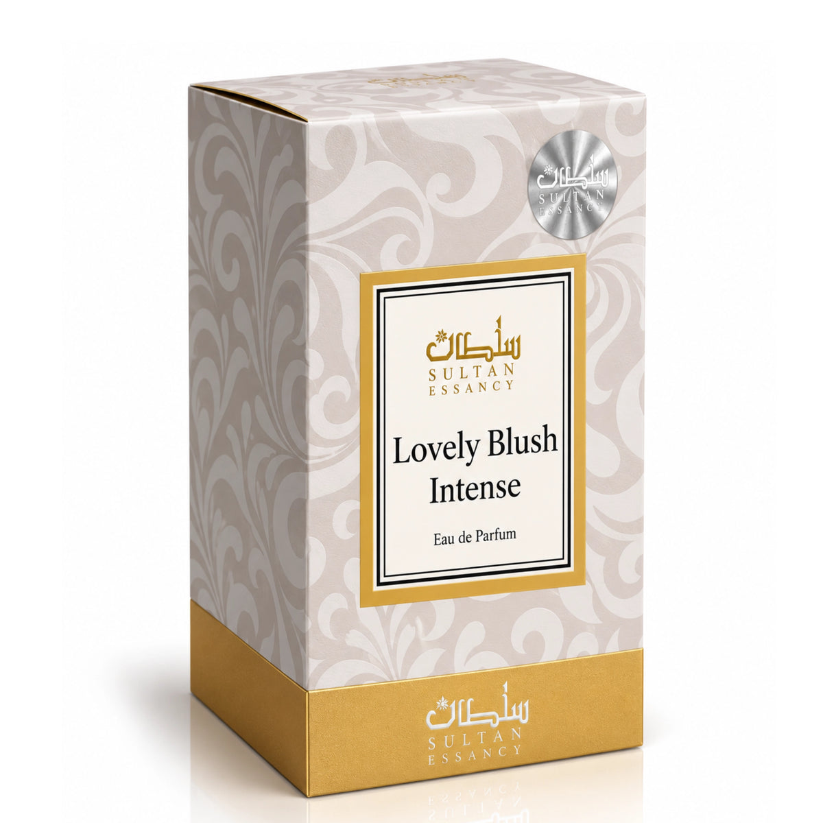 Verpackung von Lovely Blush Intense – Unisex Eau de Parfum von Sultan Essancy