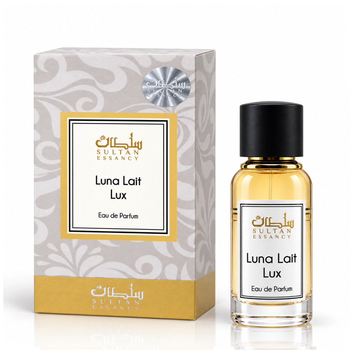 Luna Lait Lux Sultan Essancy Eau de Parfum mit Flakon und Geschenkbox
