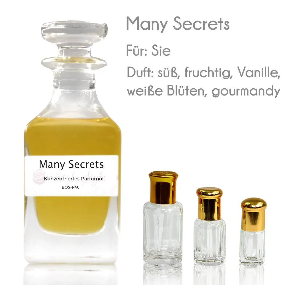 Many Secrets Parfümöl - Parfüm ohne Alkohol Sultan Essancy | Oriental-Style