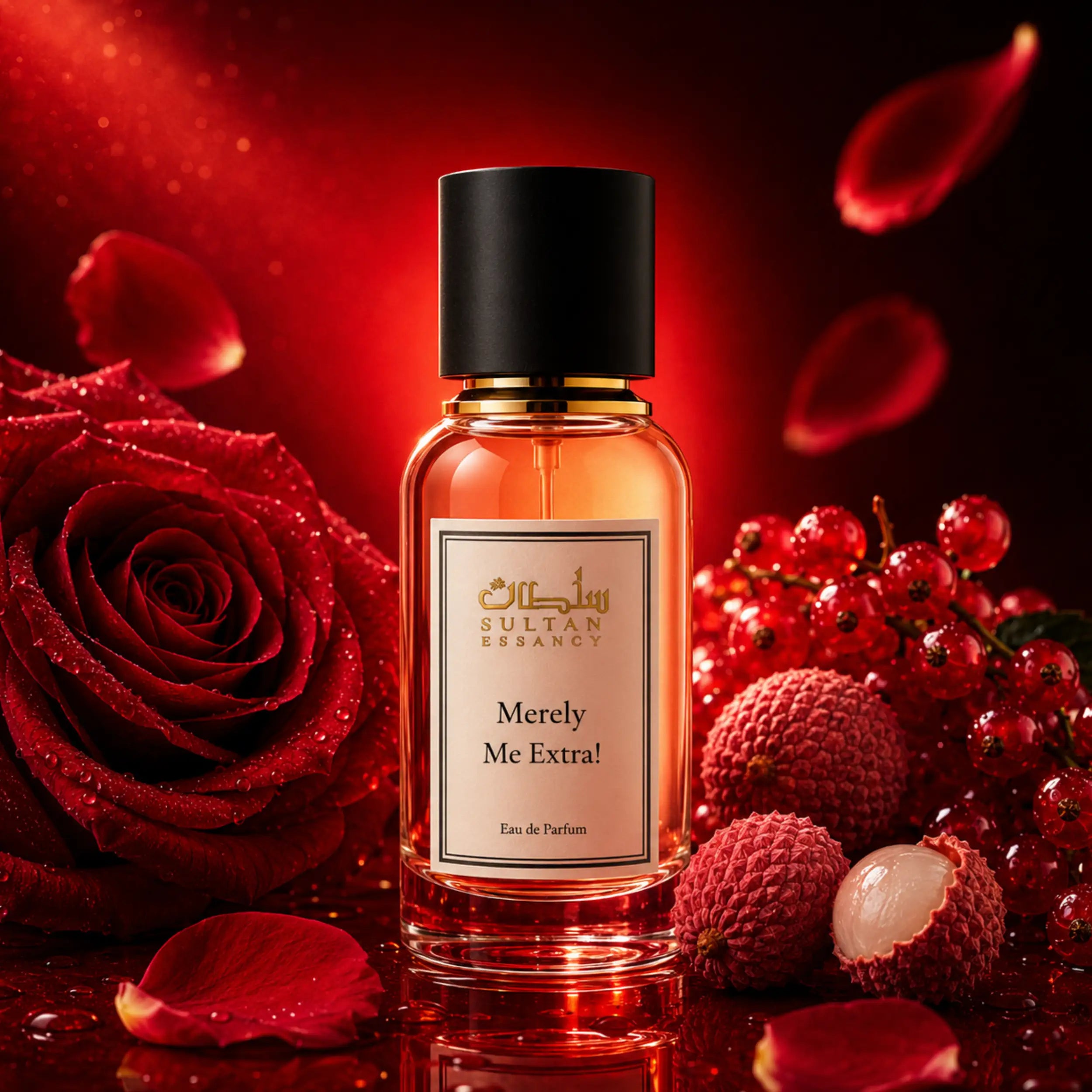 Merely Me Extra! von Sultan Essancy – fruchtig-floraler Damenduft mit Litschi, roter Johannisbeere, Rose und Vanille