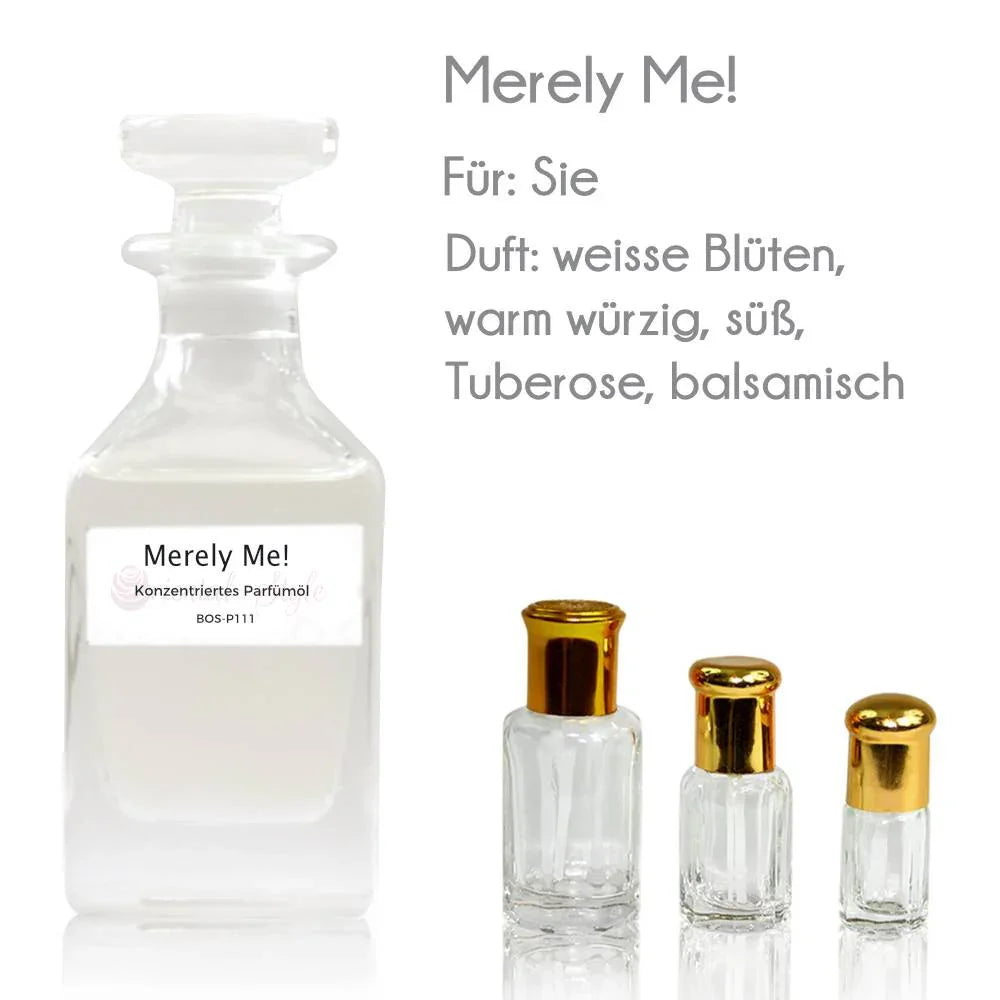Merely Me! Parfümöl - Parfüm ohne Alkohol Sultan Essancy | Oriental-Style