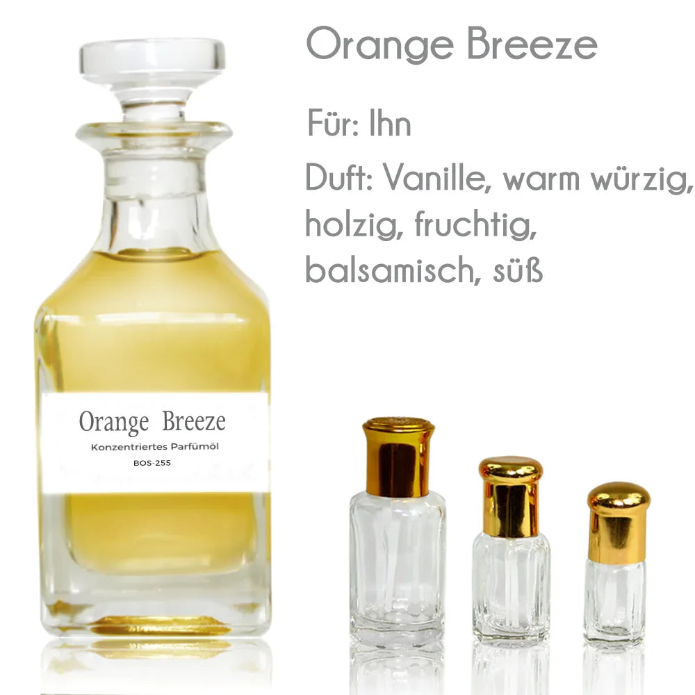 Orange Breeze Parfümöl - Parfüm ohne Alkohol Sultan Essancy | Oriental-Style
