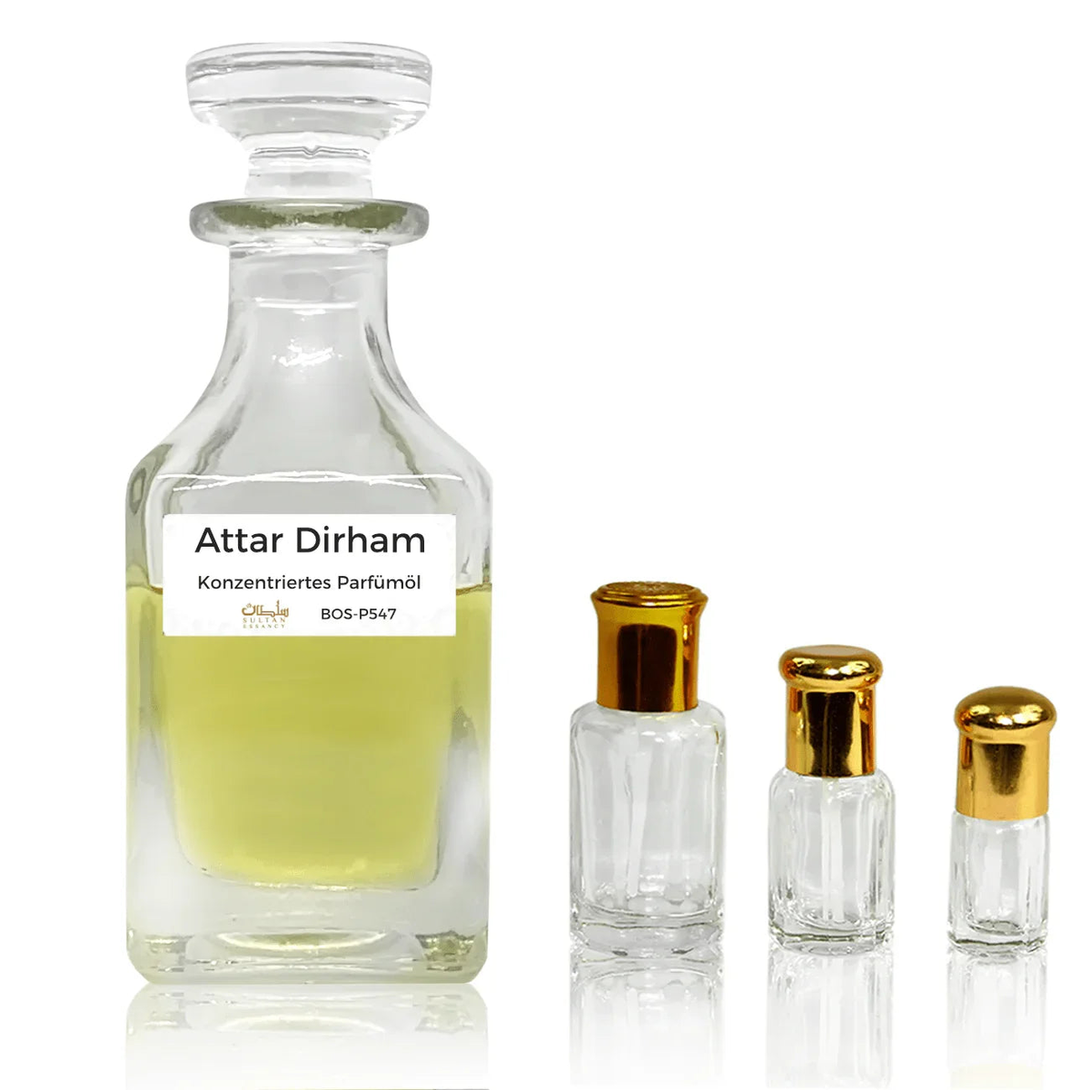 Dirham perfume oil with bergamot, mint and lavender