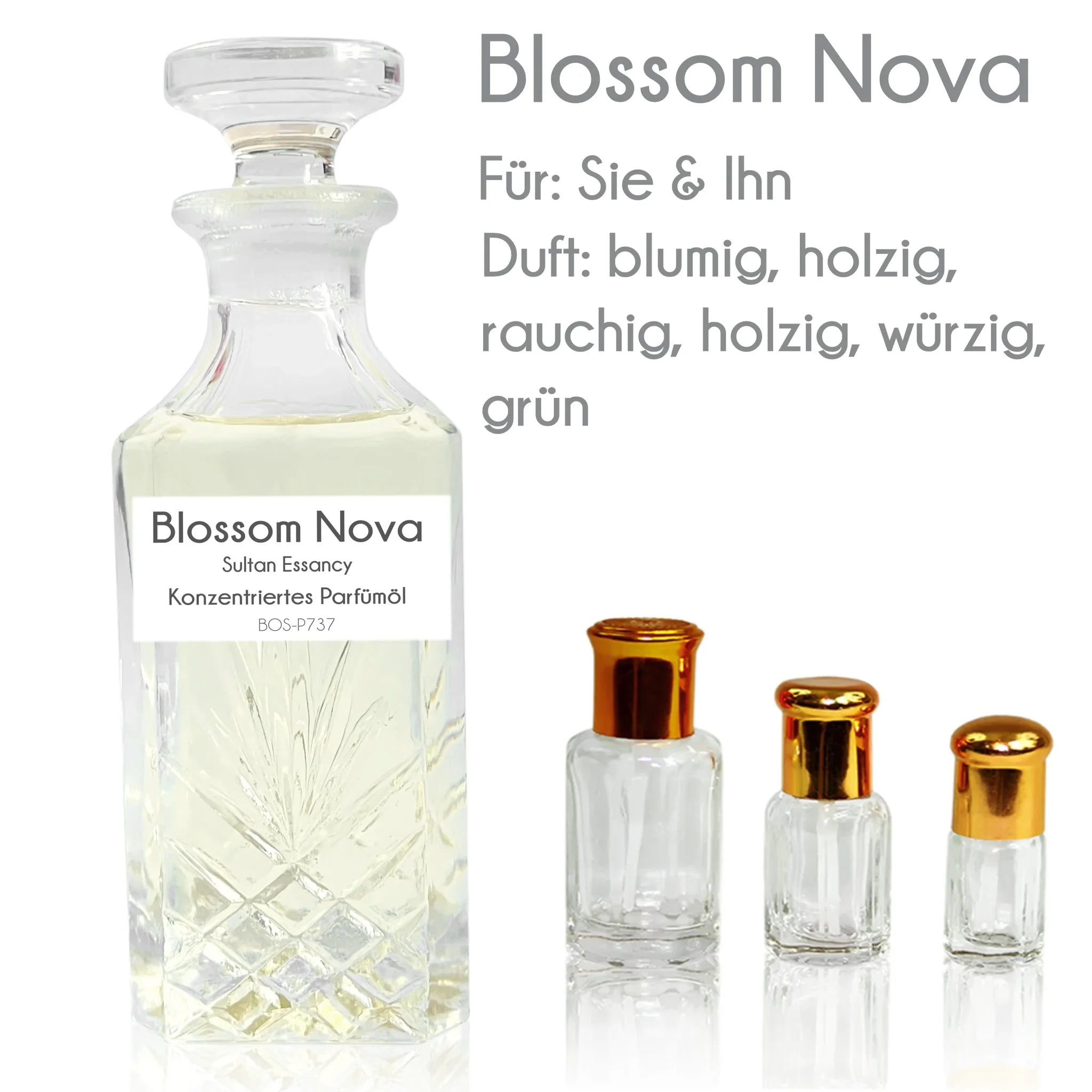 Parfümöl Blossom Nova von Sultan Essancy- Parfüm ohne Alkohol Sultan Essancy | Oriental-Style