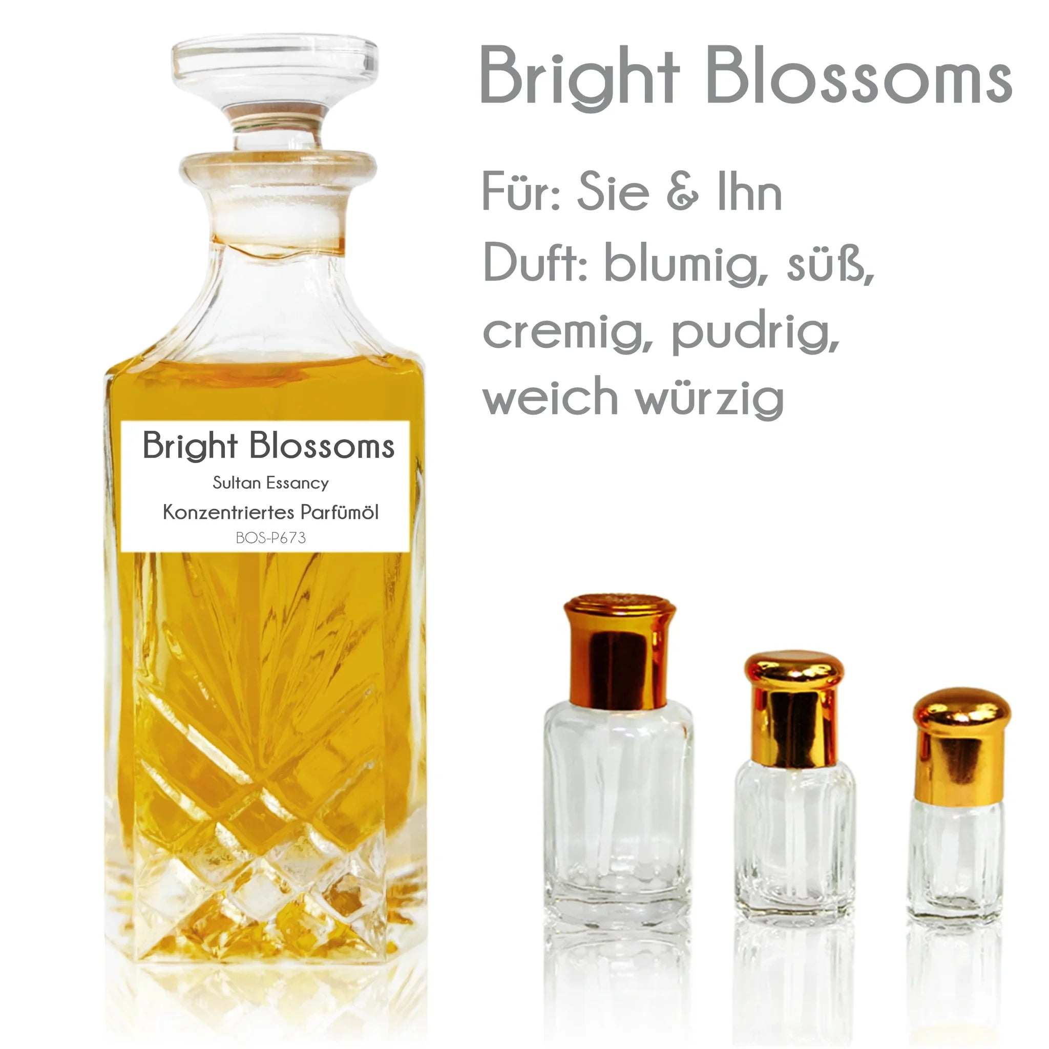Parfümöl Bright Blossoms von Sultan Essancy- Parfüm ohne Alkohol Sultan Essancy | Oriental-Style