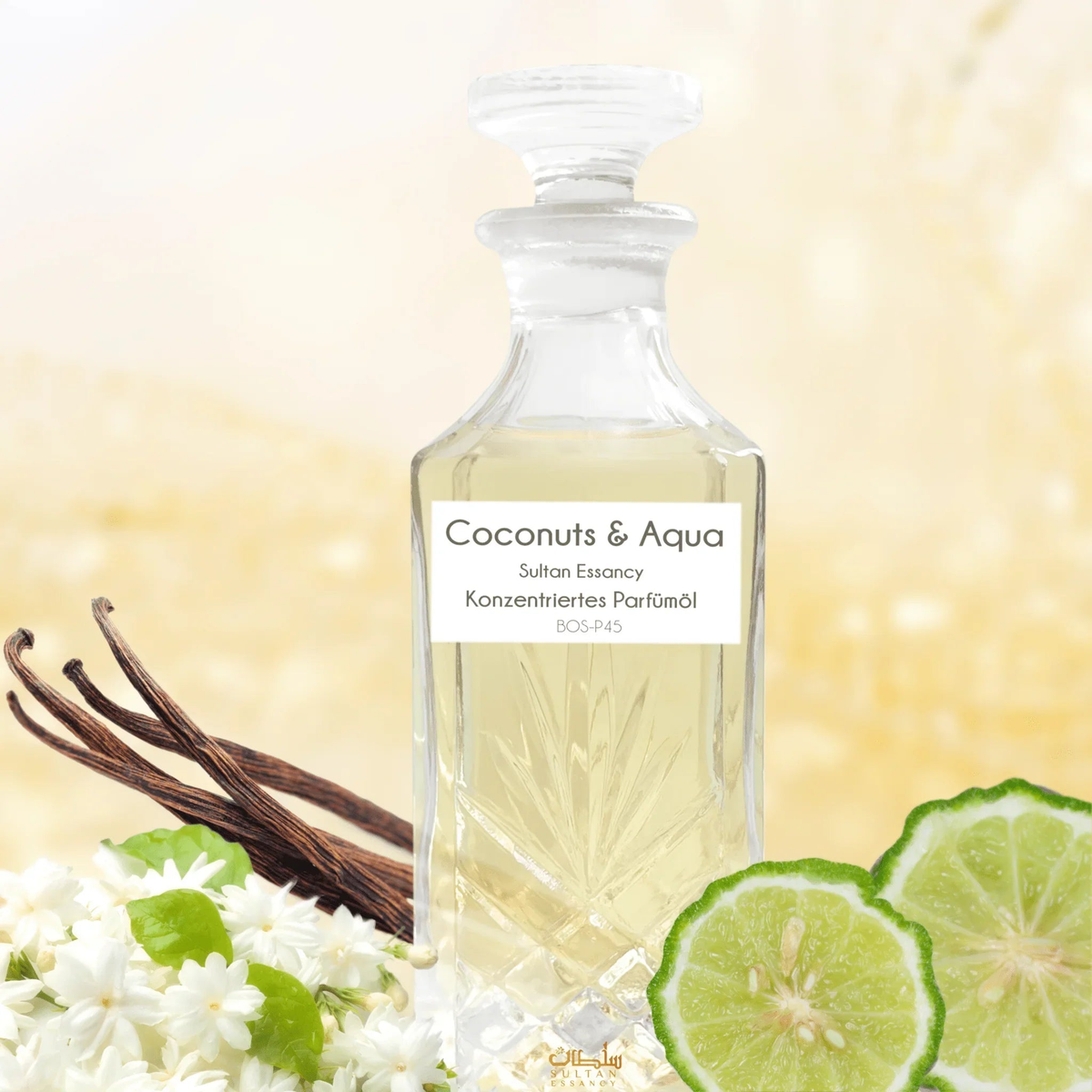 Coconuts & Aqua fragrance oil with jasmine and heliotrope
