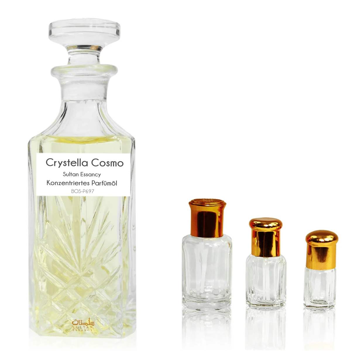 Crystella Cosmo perfume oil with ginger, cardamom and peony