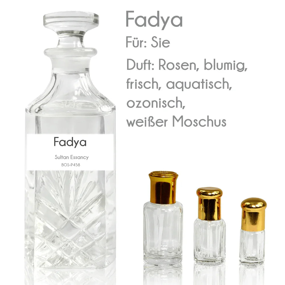 Parfümöl Fadya - Attar Parfüm ohne Alkohol Sultan Essancy | Oriental-Style