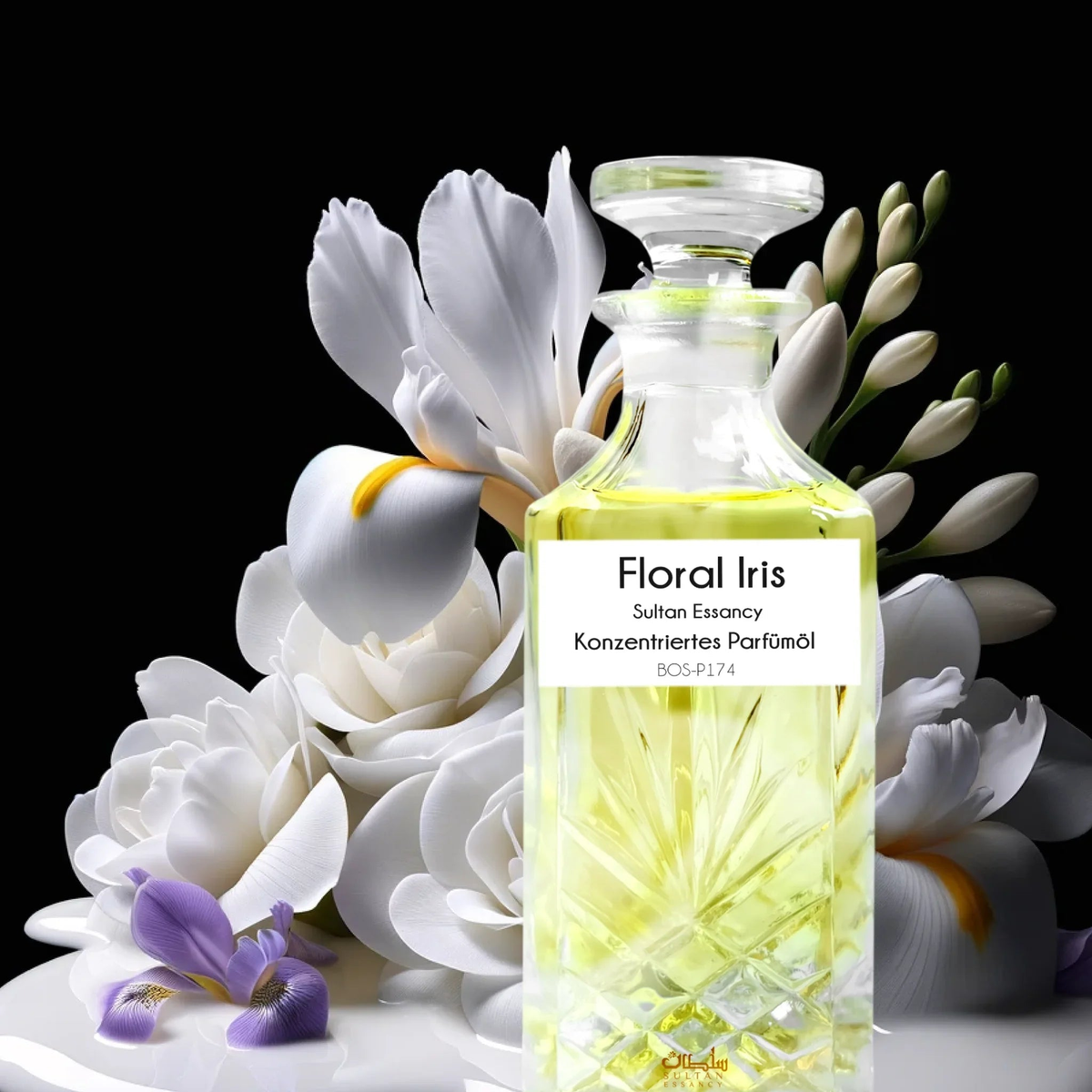 Parfümöl Floral Iris - Parfüm ohne Alkohol Sultan Essancy | Oriental-Style