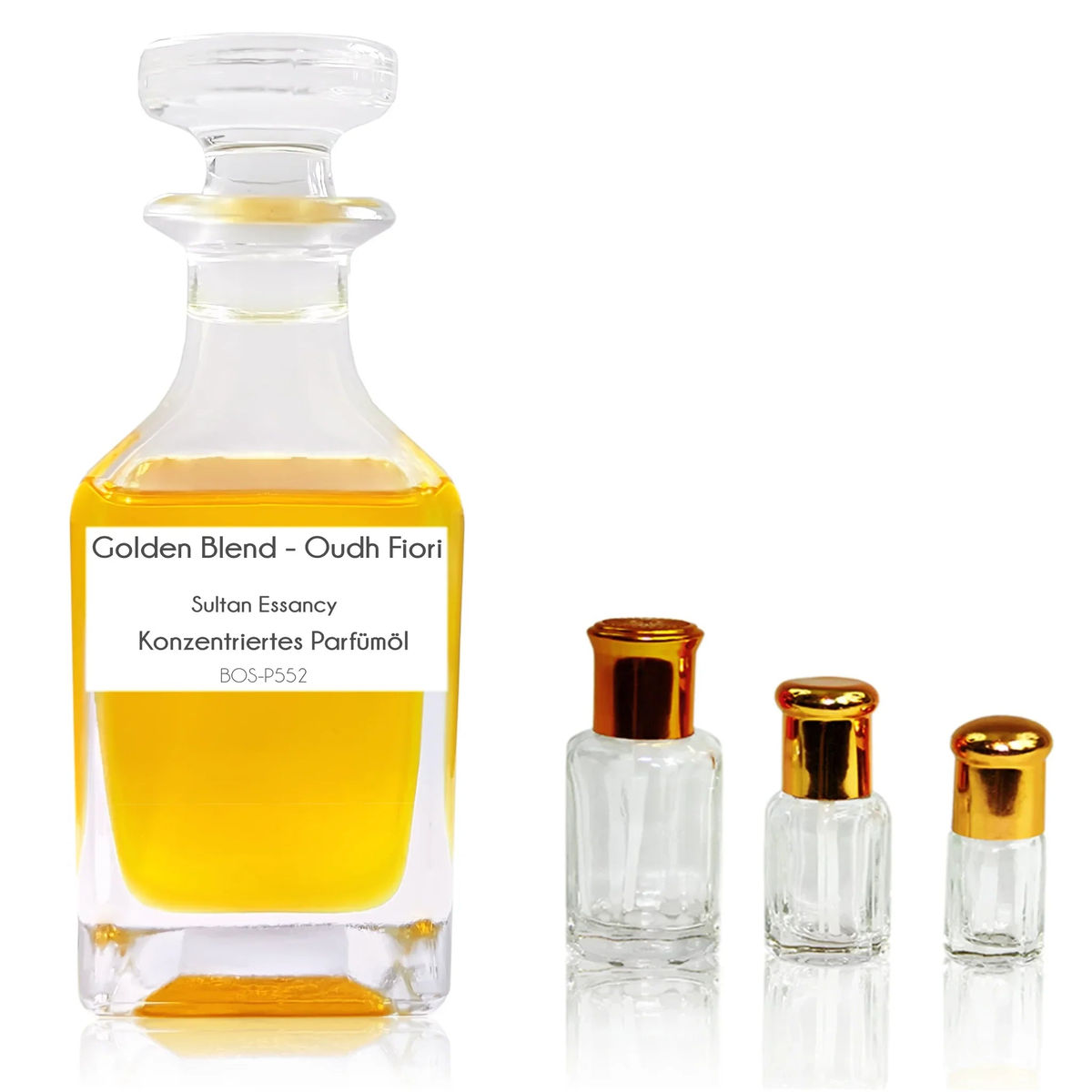 Parfümöl Golden Blend - Oudh Fiori - Parfüm ohne Alkohol Sultan Essancy | Oriental-Style