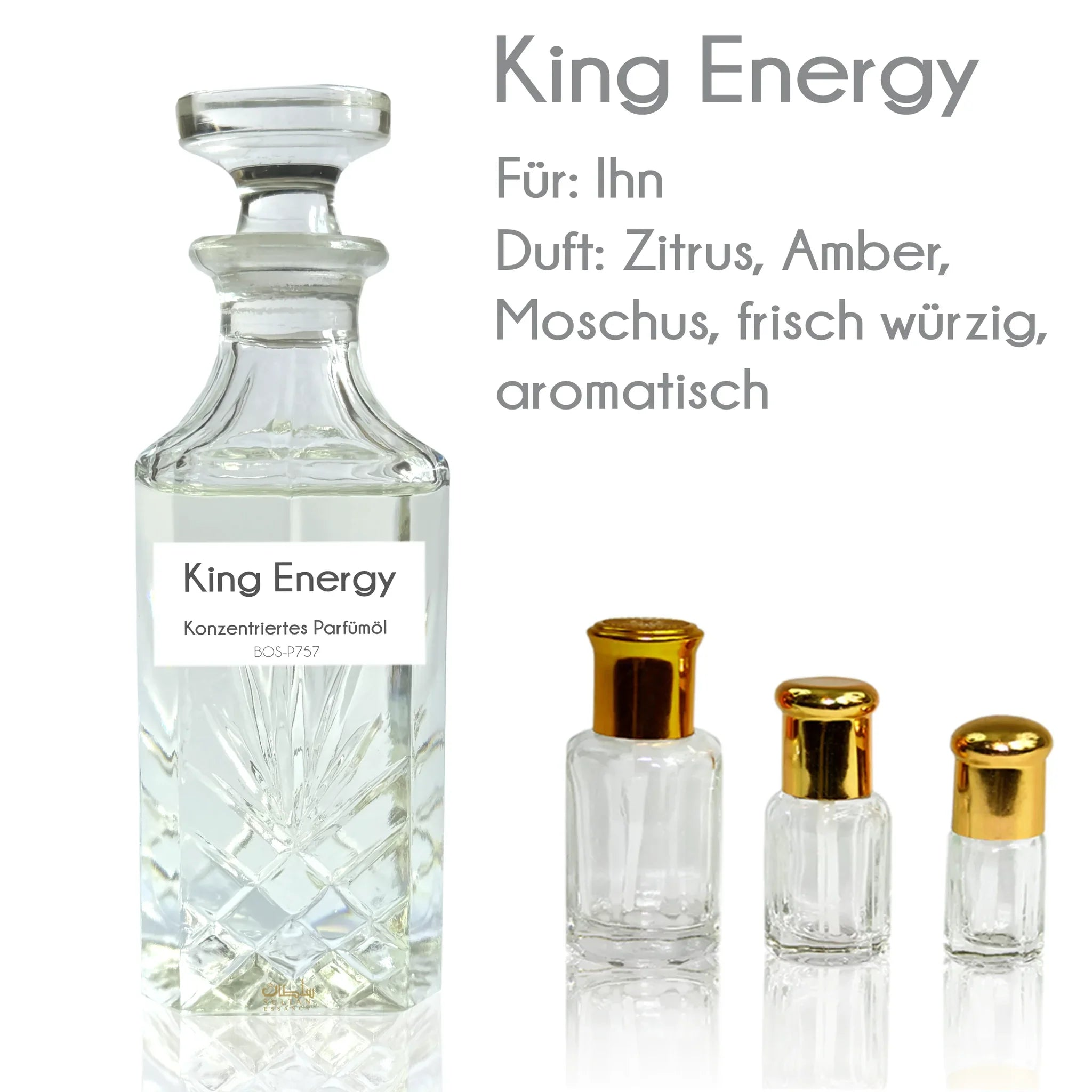 Parfümöl King Energy Sultan Essancy | Oriental-Style