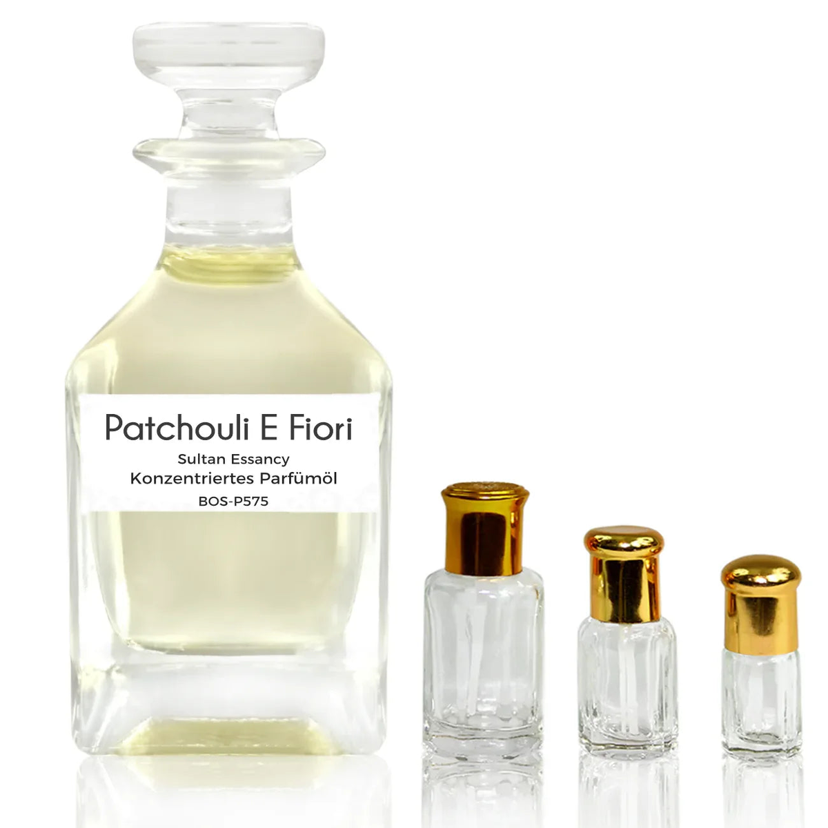 Parfümöl Patchouli E Fiori - Attar Parfüm ohne Alkohol Sultan Essancy | Oriental-Style