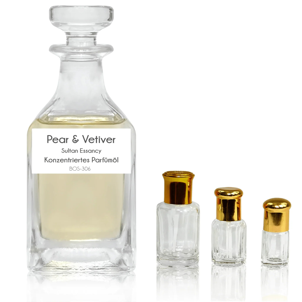 Parfümöl Pear & Vetiver - Attar Parfüm ohne Alkohol Sultan Essancy | Oriental-Style