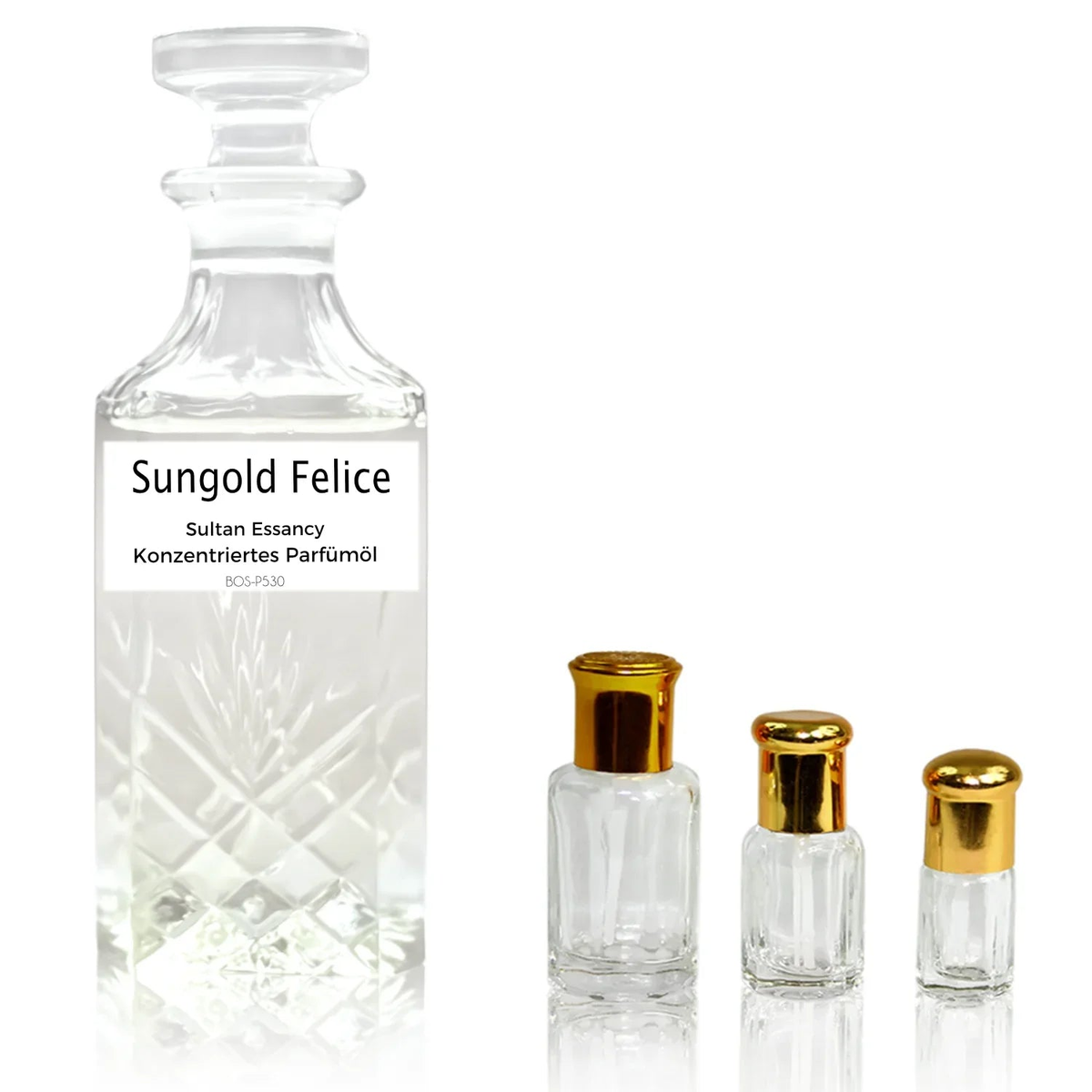 Parfümöl Sungold Felice - Attar Parfüm ohne Alkohol Sultan Essancy | Oriental-Style