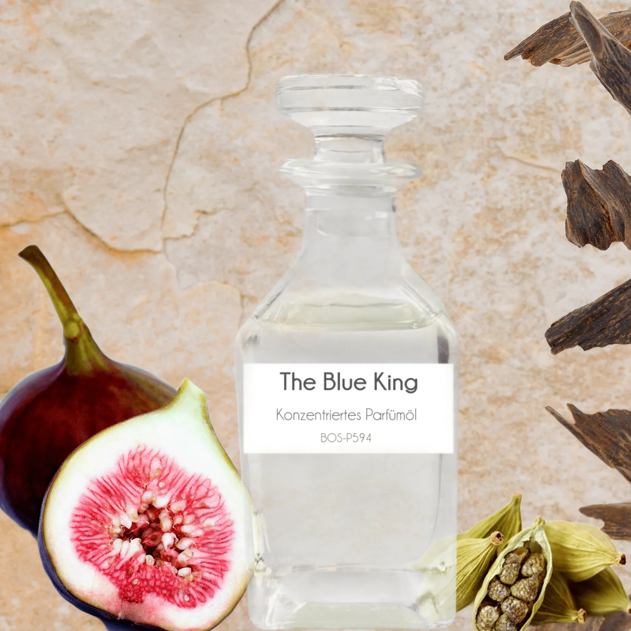 Parfümöl The Blue King - Attar Parfüm ohne Alkohol Sultan Essancy | Oriental-Style