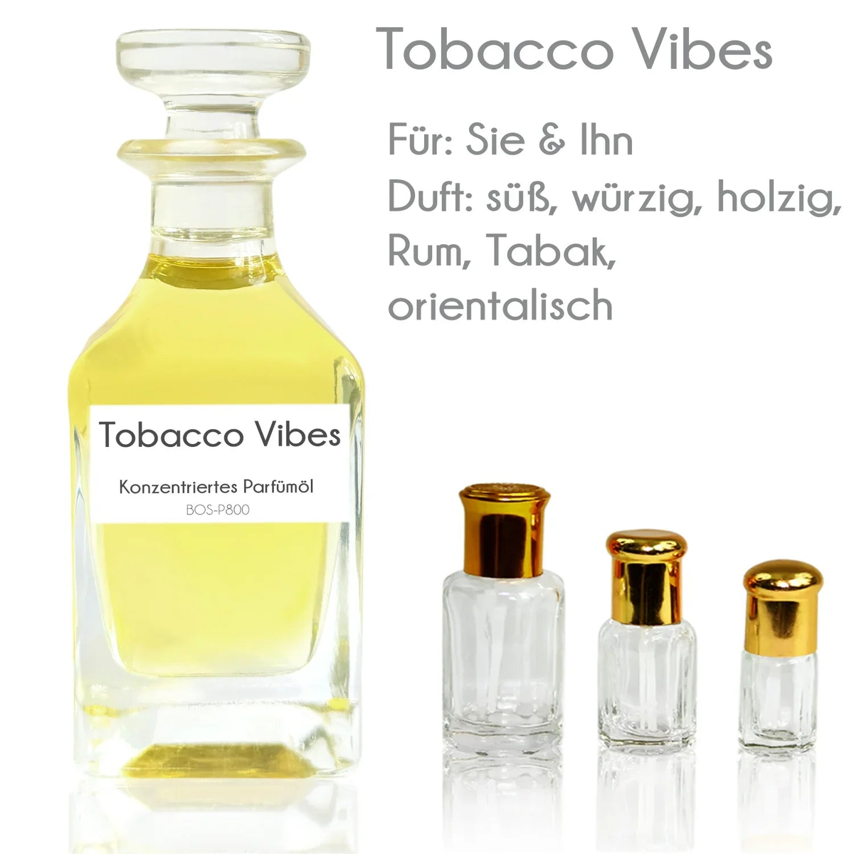 Parfümöl Tobacco Vibes Sultan Essancy | Oriental-Style