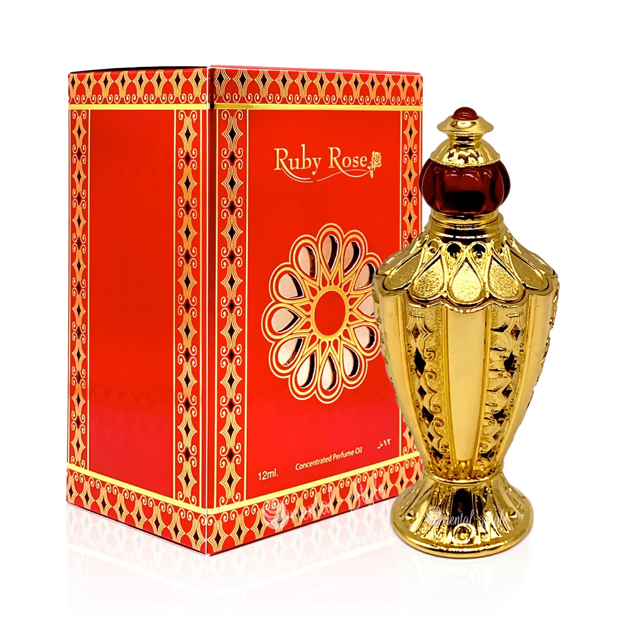 Parfümöl Ruby Rose 12ml Attar Parfüm – Duft von Afnan | oriental - style.de