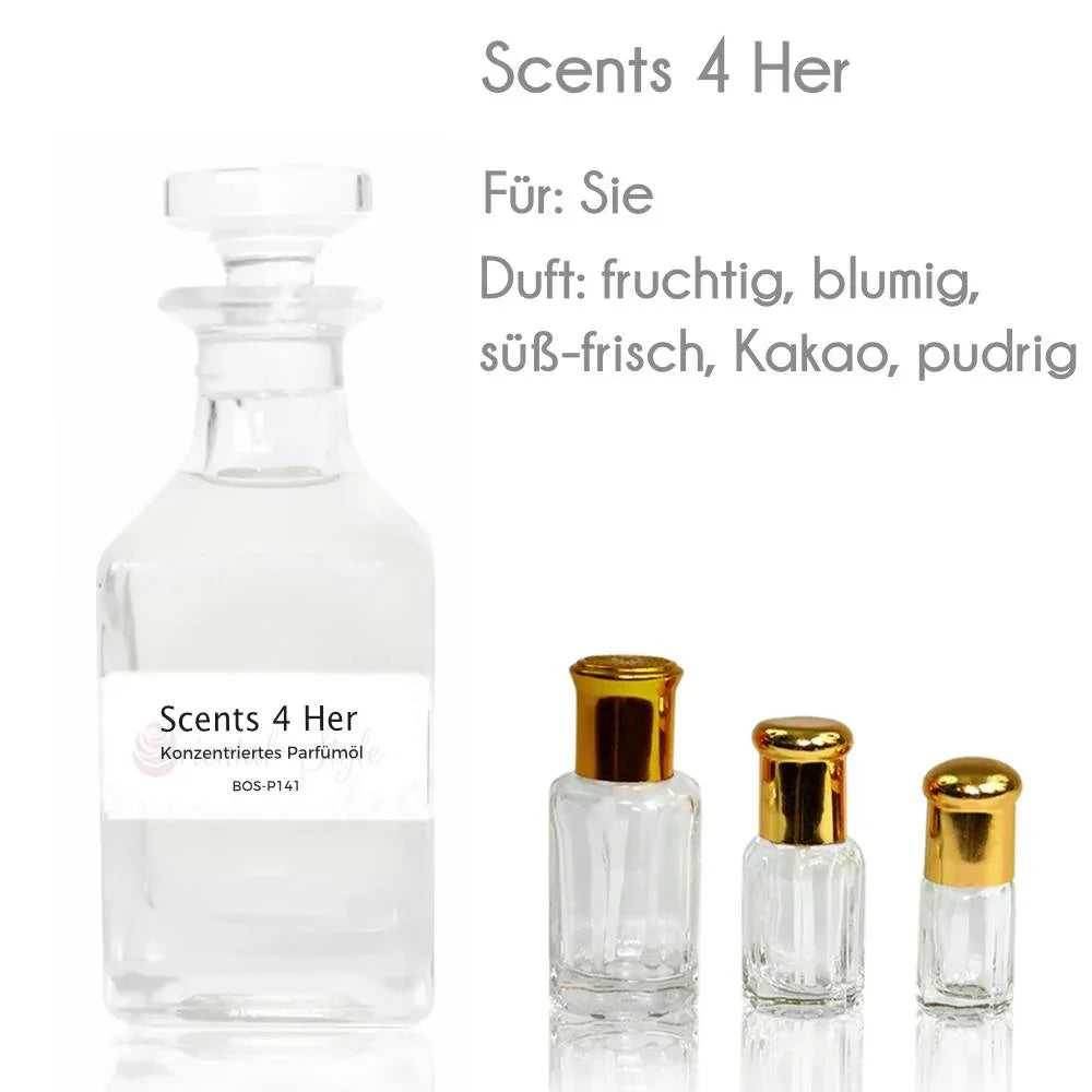 Scents 4 Her Parfümöl - Parfüm ohne Alkohol Sultan Essancy | Oriental-Style