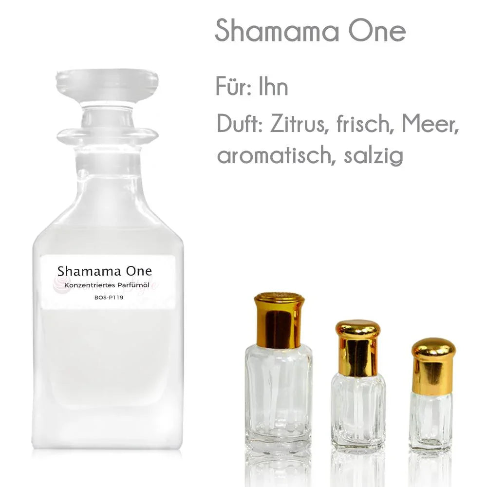 Shamama One Parfümöl - Parfüm ohne Alkohol Sultan Essancy | Oriental-Style