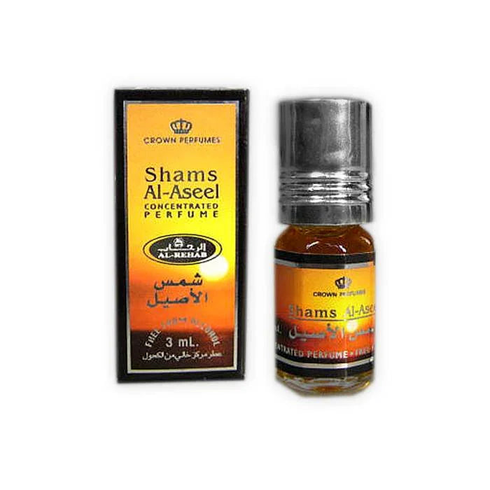 Shams Al-Aseel Parfümöl von Al Rehab mit Jasmin und Amber