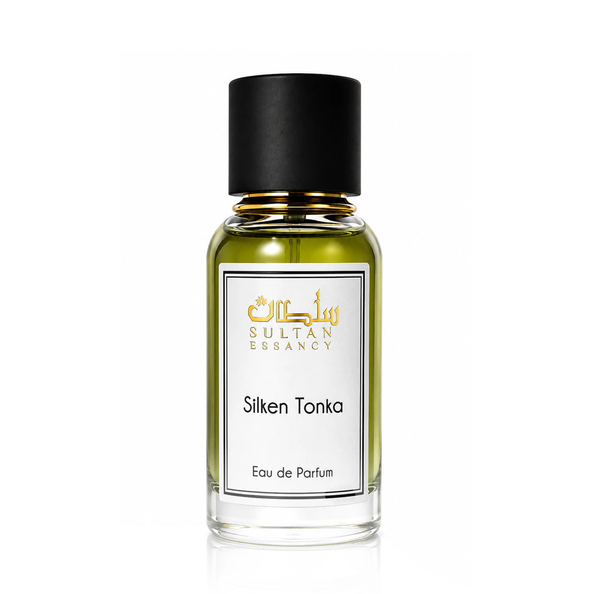 Silken Tonka Unisex Eau de Parfum von Sultan Essancy mit süßer Mandel, marzipanartigen Nuancen, Tonkabohne und warmer Vanille
