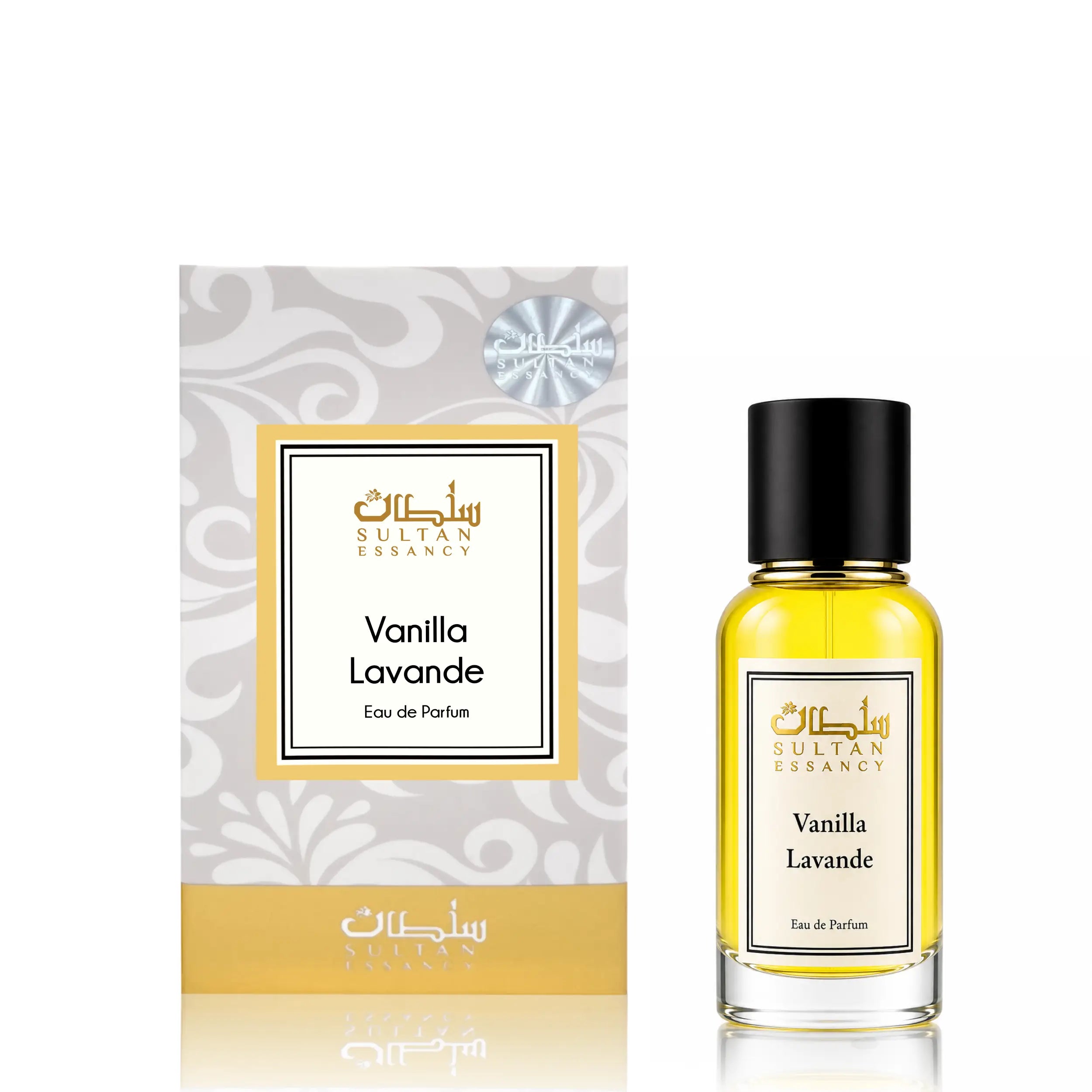 Vanilla Lavande von Sultan Essancy Eau de Parfum für Damen, Vanille-Lavendel-Duftzwilling mit Bourbon-Vanille, Orangenblüte, Vanillekaviar und Rum