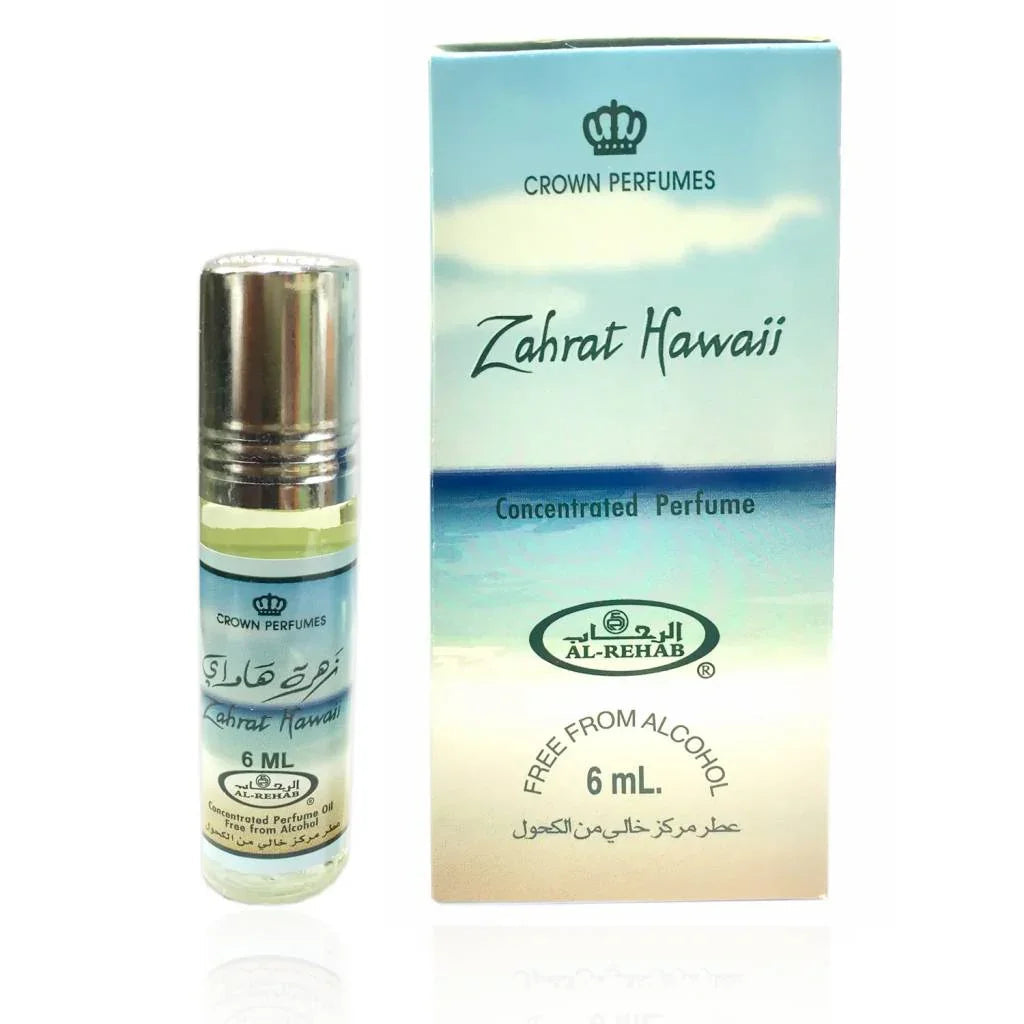 Zahrat Hawaii Parfümöl von Al Rehab mit Ananas und Kokos
