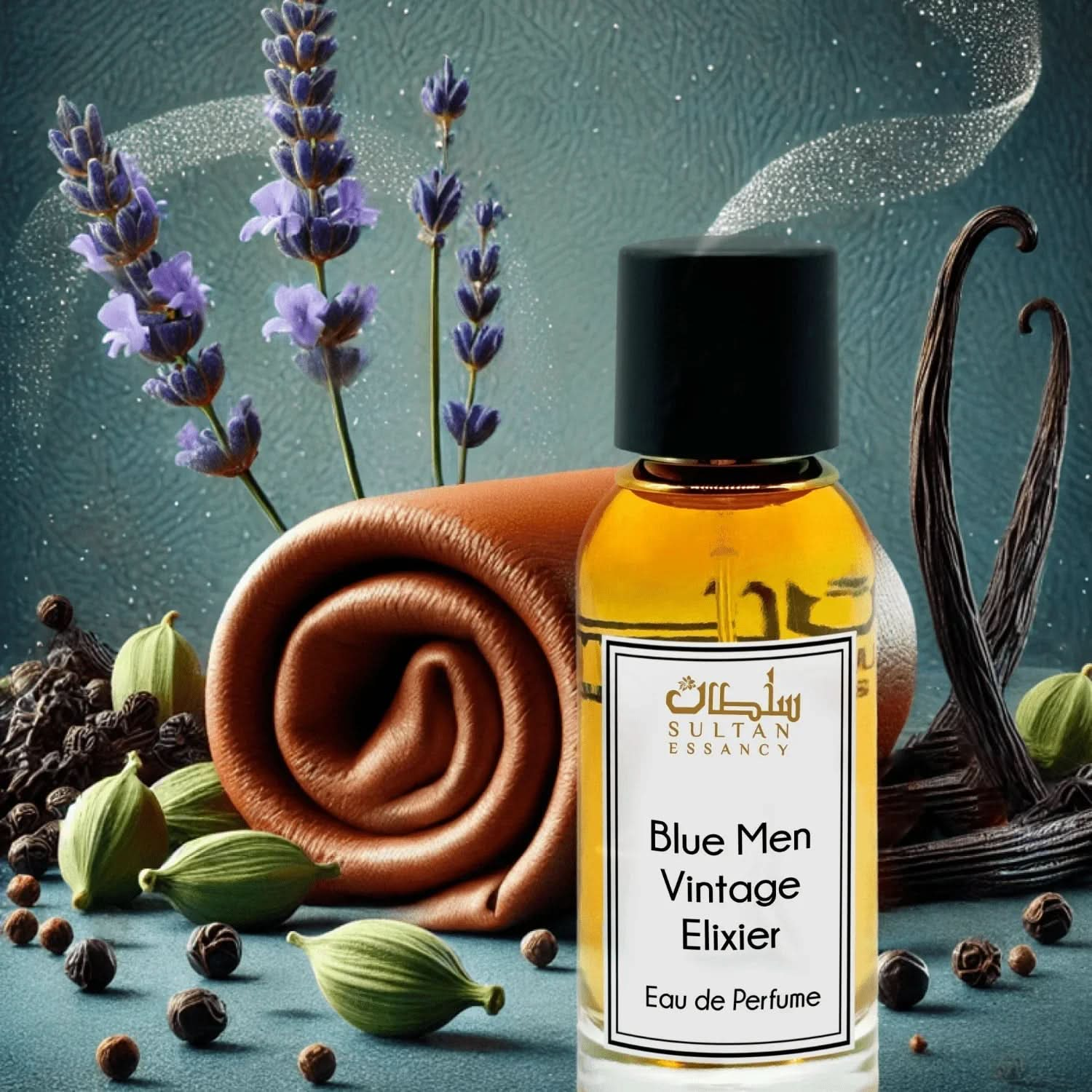 Parfüm Blue Men Vintage Elixier Eau de Perfume Spray Sultan Essancy – Duft von Sultan Essancy | oriental - style.de