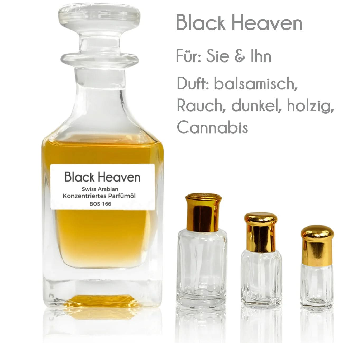 Black Heaven Parfümöl von Sultan Essancy Parfüm ohne Alkohol – Duft von Sultan Essancy | oriental - style.de