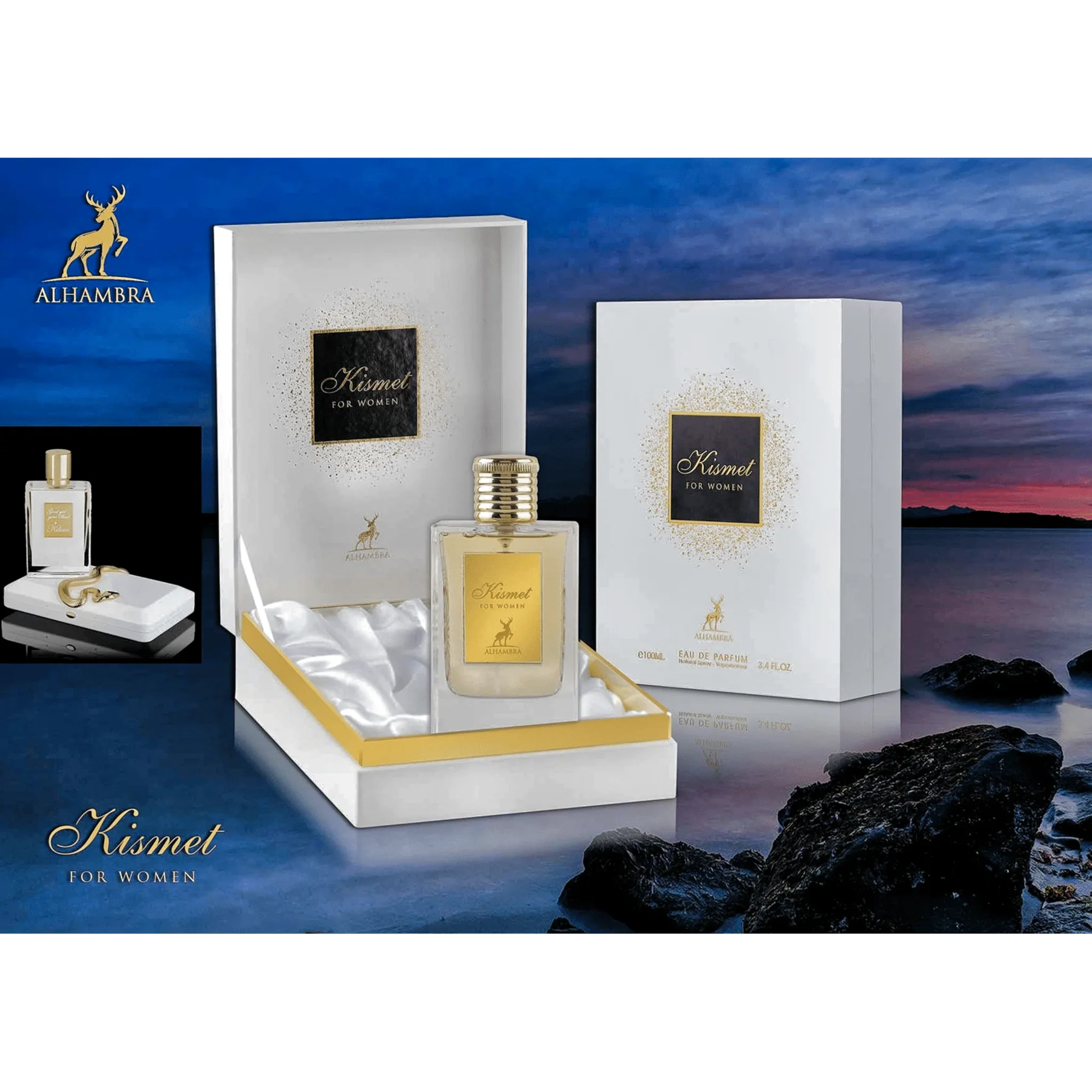 Parfüm Kismet Women Eau de Parfum Spray 100ml – Duft von Maison Al Hambra | oriental - style.de
