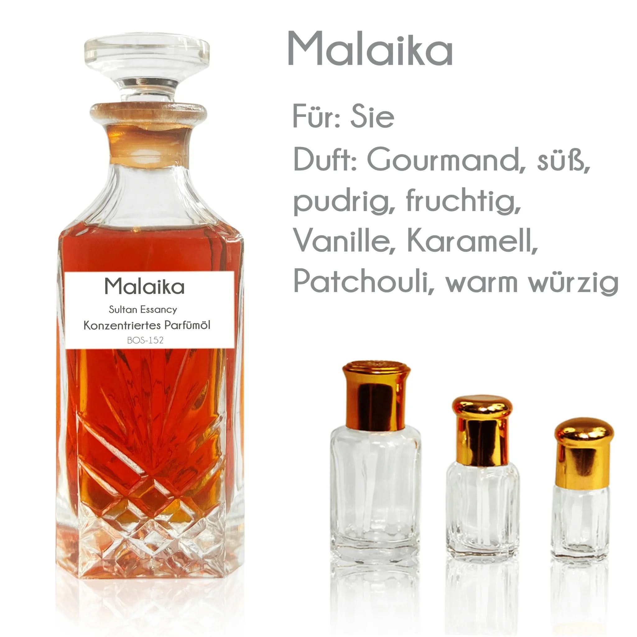 Parfümöl Malaika - Parfüm ohne Alkohol – Duft von Sultan Essancy | oriental - style.de