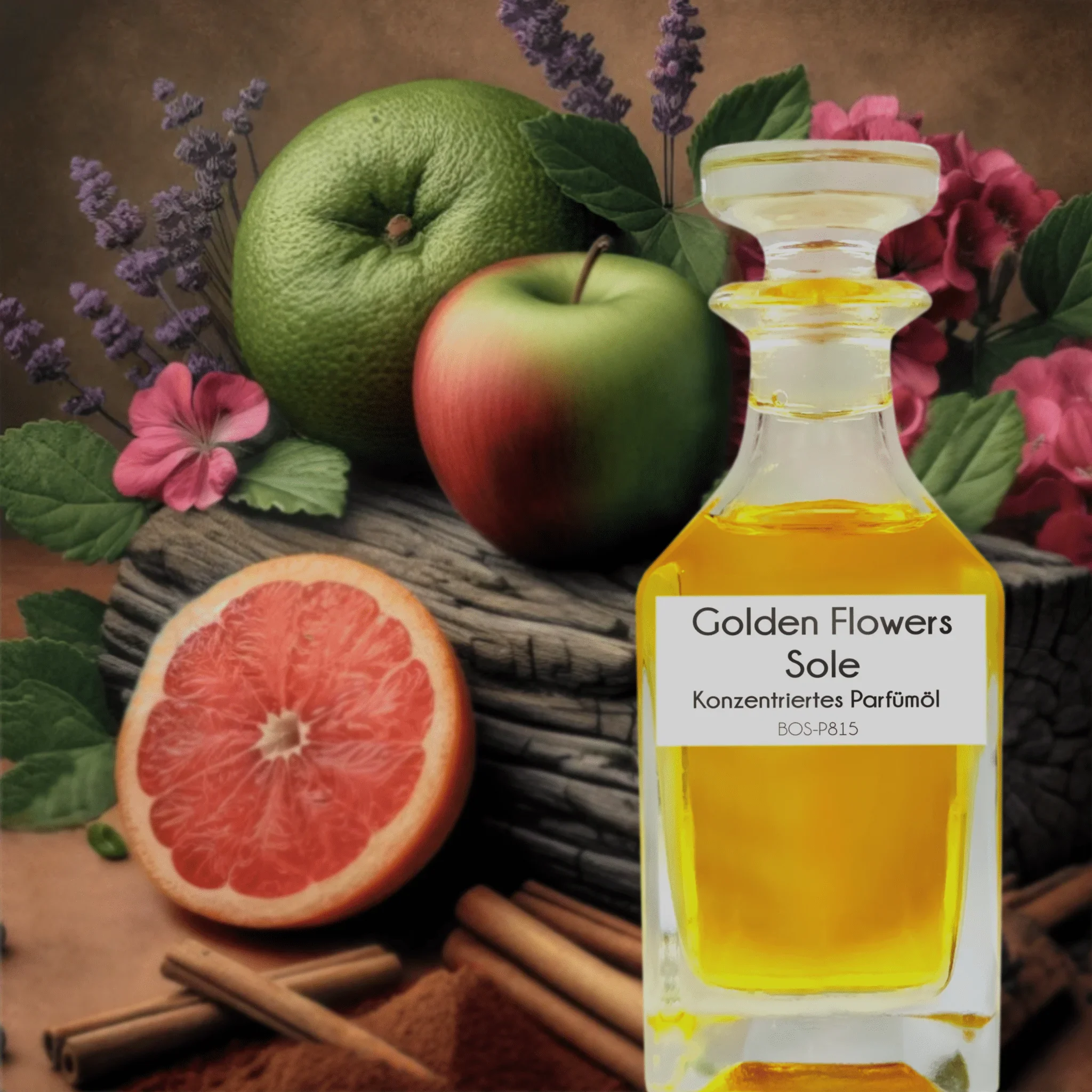 Parfümöl Golden Flowers Sole - Parfüm ohne Alkohol – Duft von Sultan Essancy | oriental - style.de