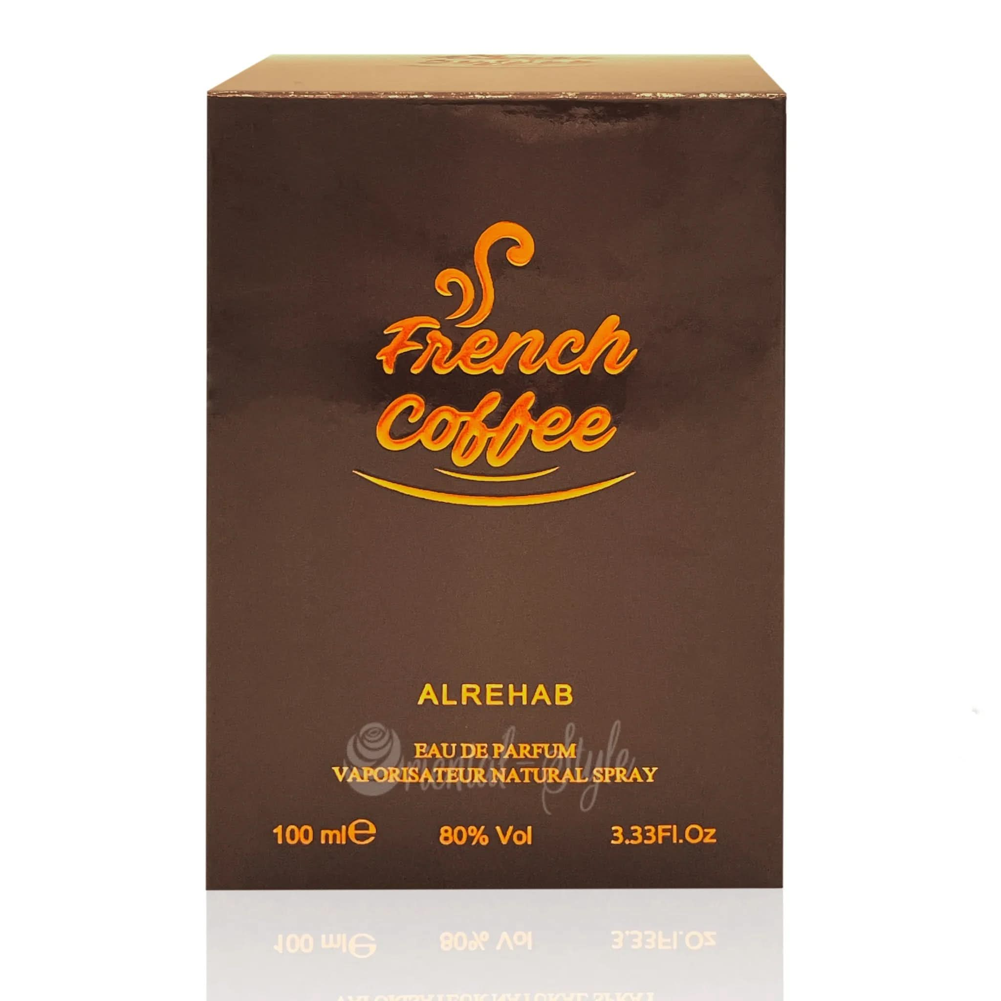 French Coffee Eau de Parfum 100ml Parfüm Spray – Duft von Al Rehab | oriental - style.de