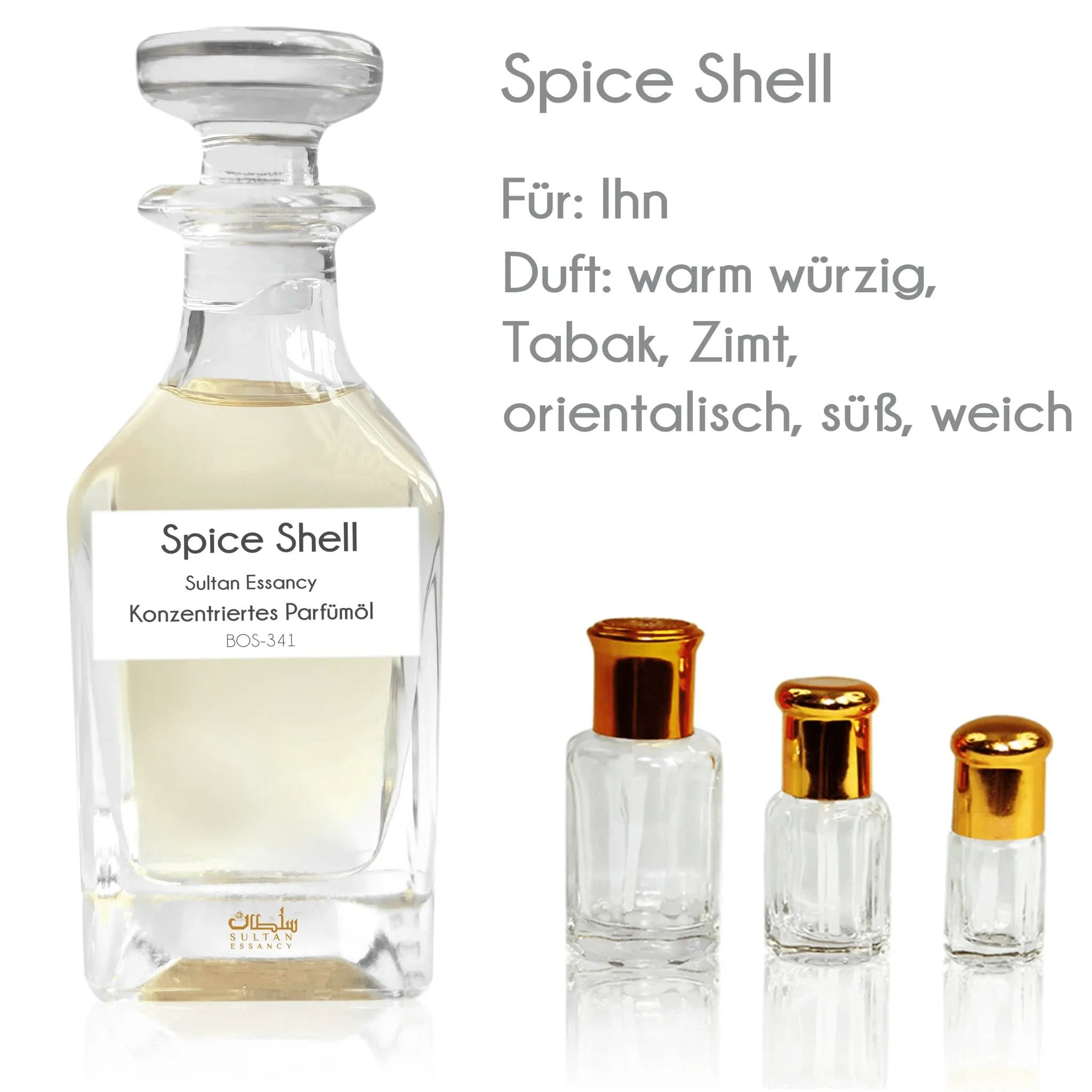 Parfümöl Spice Shell - Parfüm ohne Alkohol – Duft von Sultan Essancy | oriental - style.de