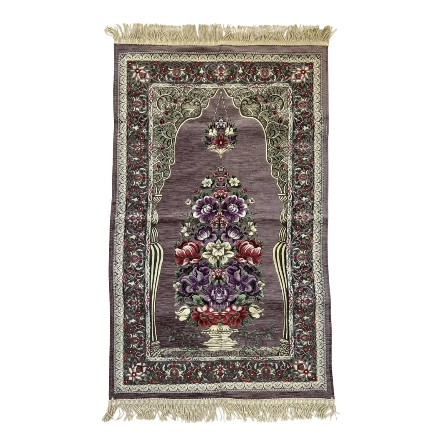 Gebetsteppich Luxus Seccade – Pflaume – Duft von Oriental - Style | oriental - style.de