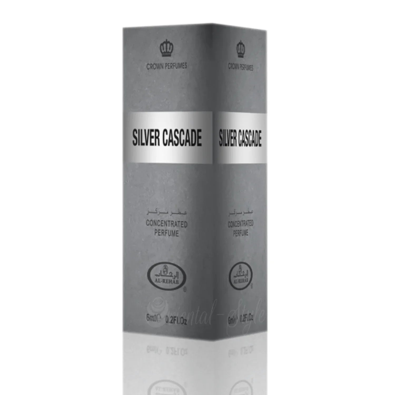 Konzentriertes Parfümöl Silver Cascade Al Rehab 6ml – Duft von Al Rehab | oriental - style.de