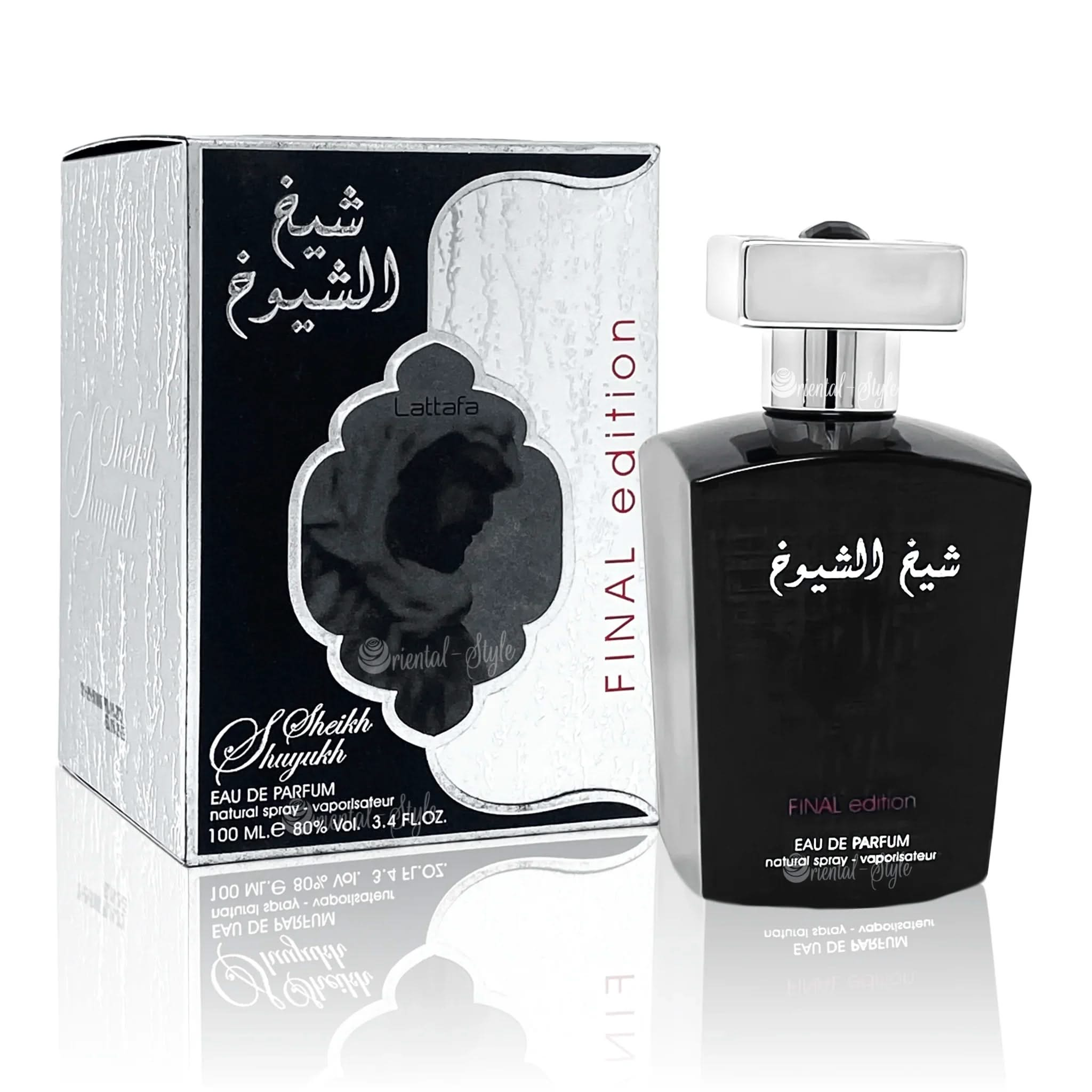 Sheikh Shuyukh Final Edition Eau de Parfum 100ml Spray – Duft von Lattafa Perfumes | oriental - style.de