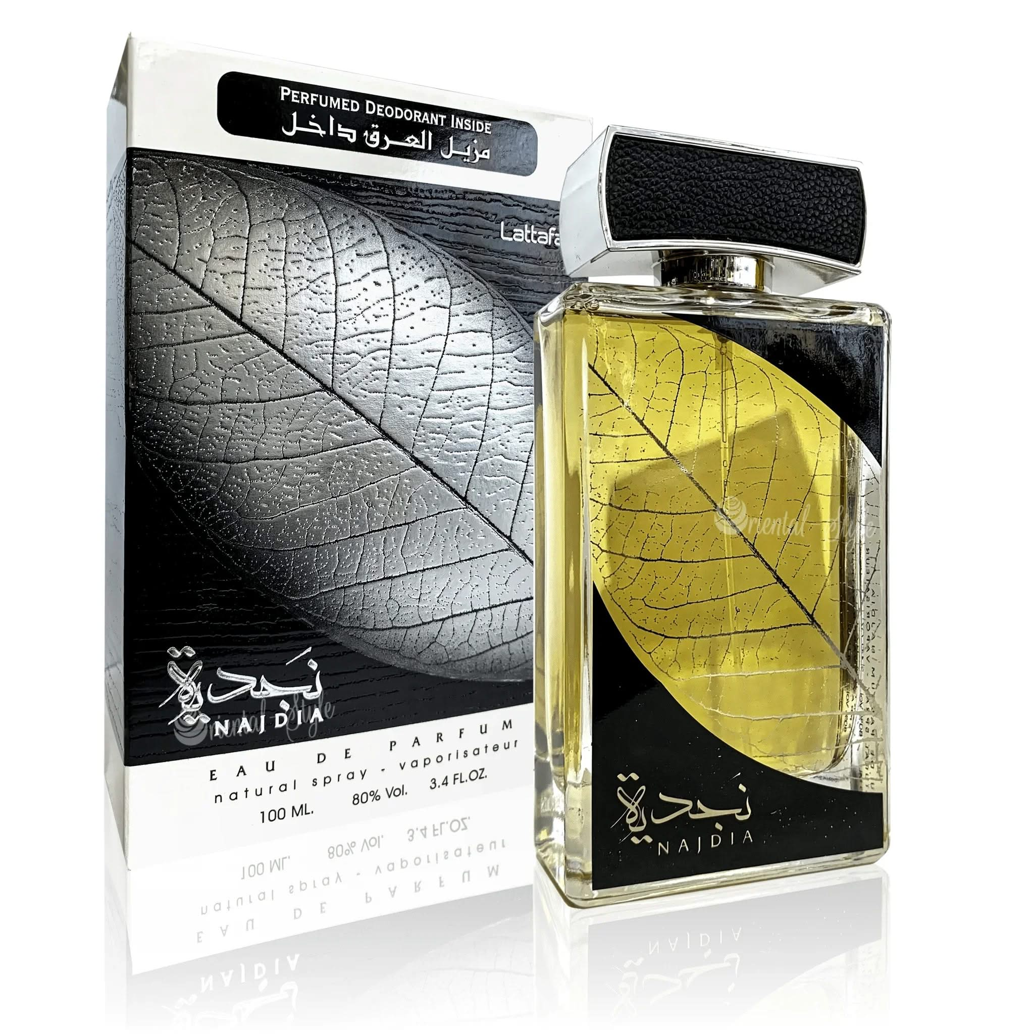 Parfüm Najdia Eau de Parfum 100ml Spray – Duft von Lattafa Perfumes | oriental - style.de