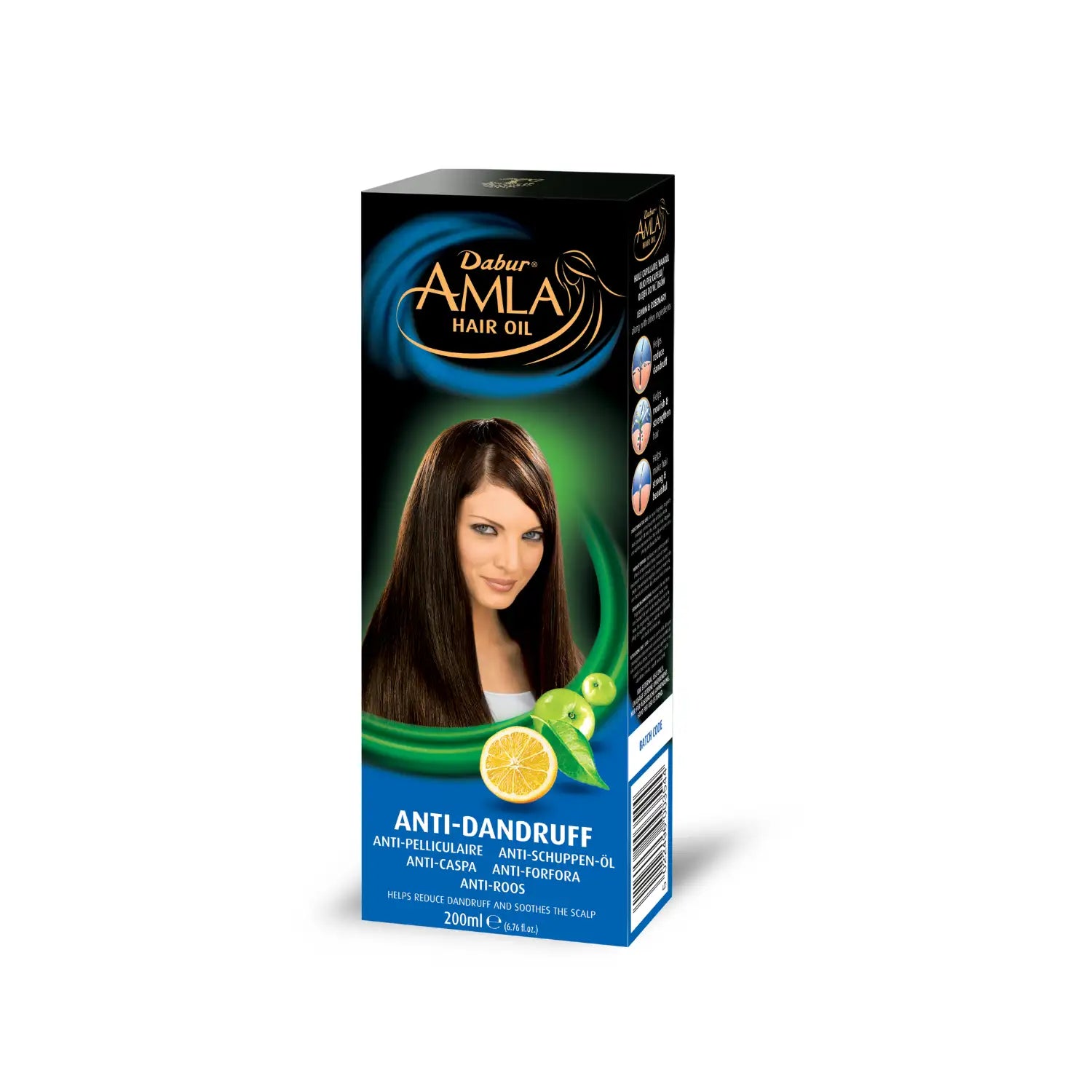 Amla Amla Anti Dandruff Hair Oil With Lemon, Rosmary, Amla 200ml