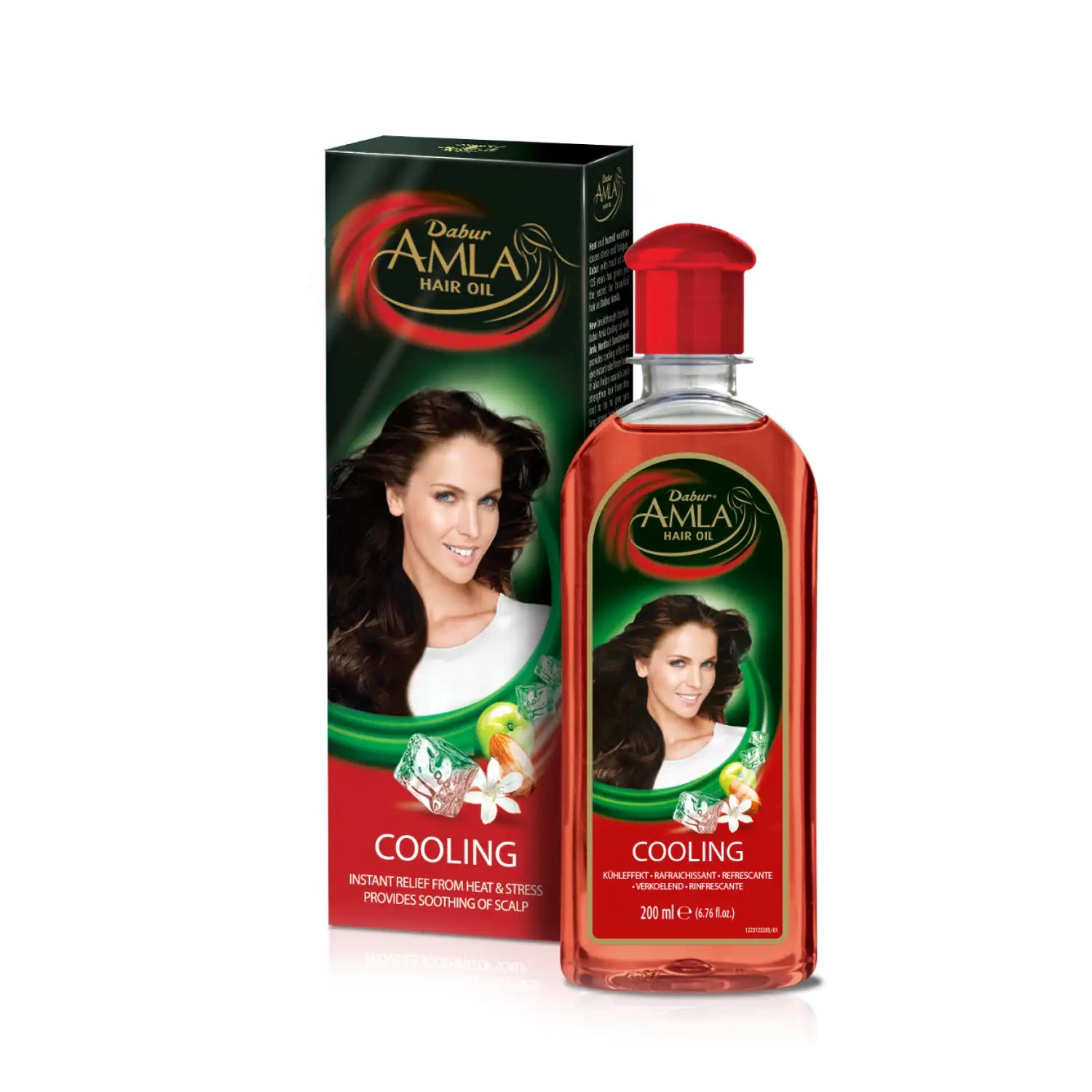 Dabur Amla Cooling Hair Oil with Peppermint 200ml
