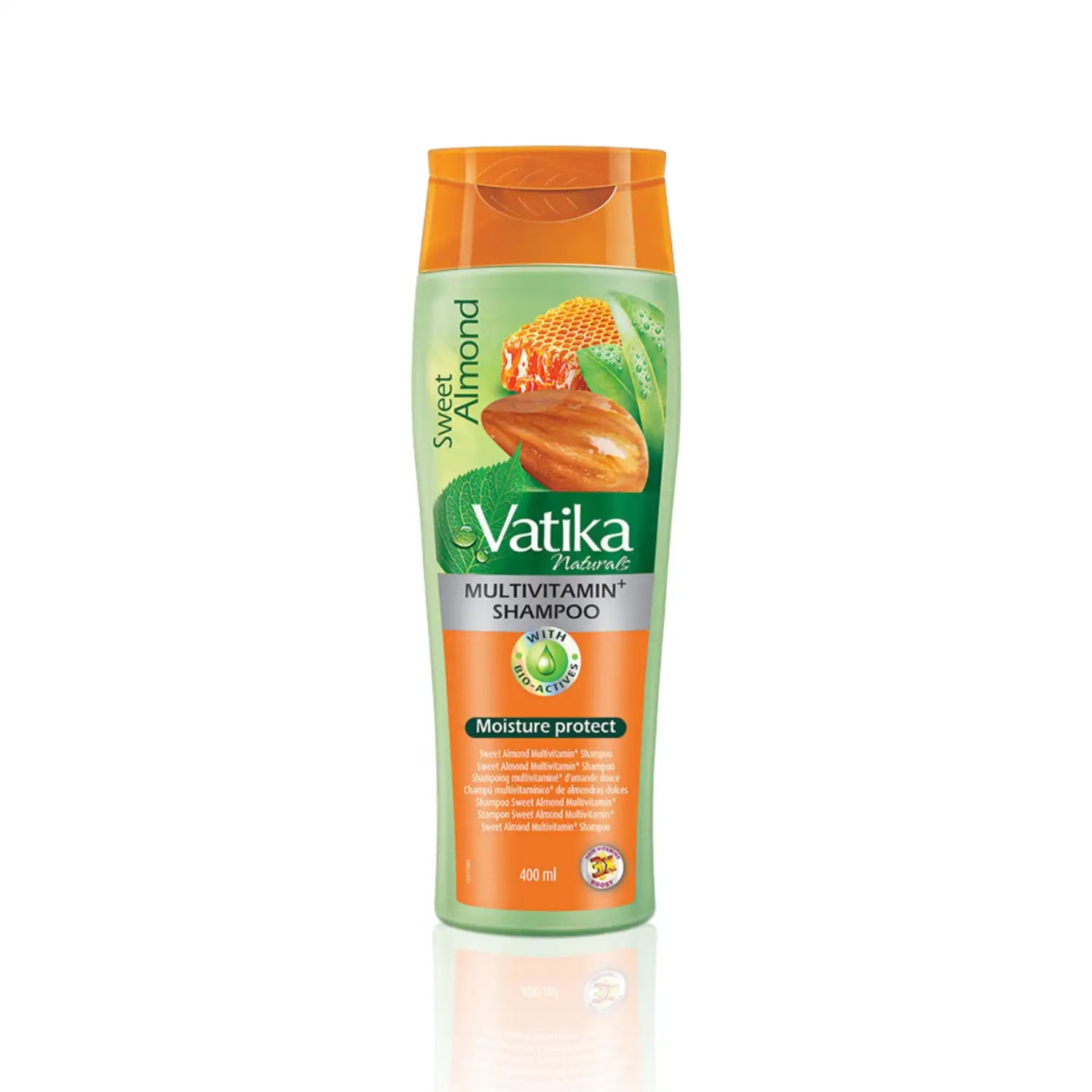 Dabur Naturals Shampoo - Sweet Almond for more moisture and shine (400ml)