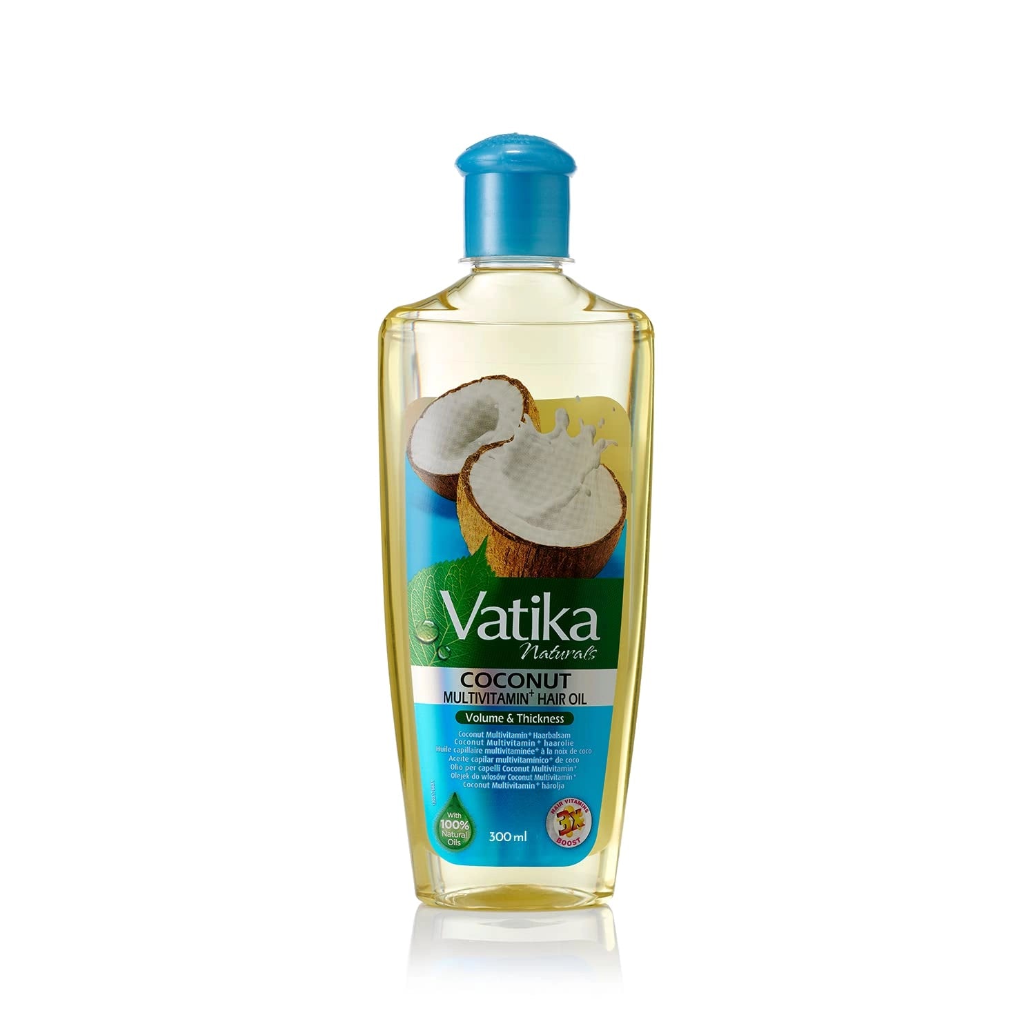Vatika Naturals Kokosnuss Haaröl mit Henna und Rizinus (200ml) Vatika | Oriental-Style